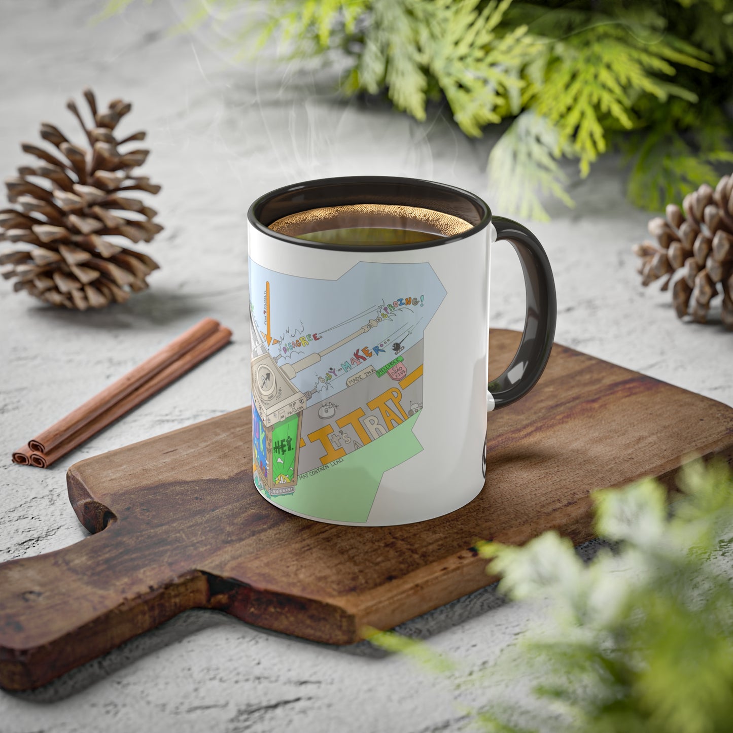 "Baby-Maker" by Sietch Ramshackle Colorful Mugs, 11oz