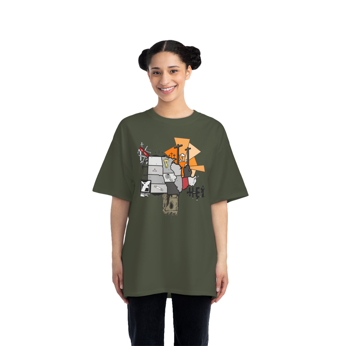 "Midwest Martyr" Beefy-T® Short-Sleeve T-Shirt