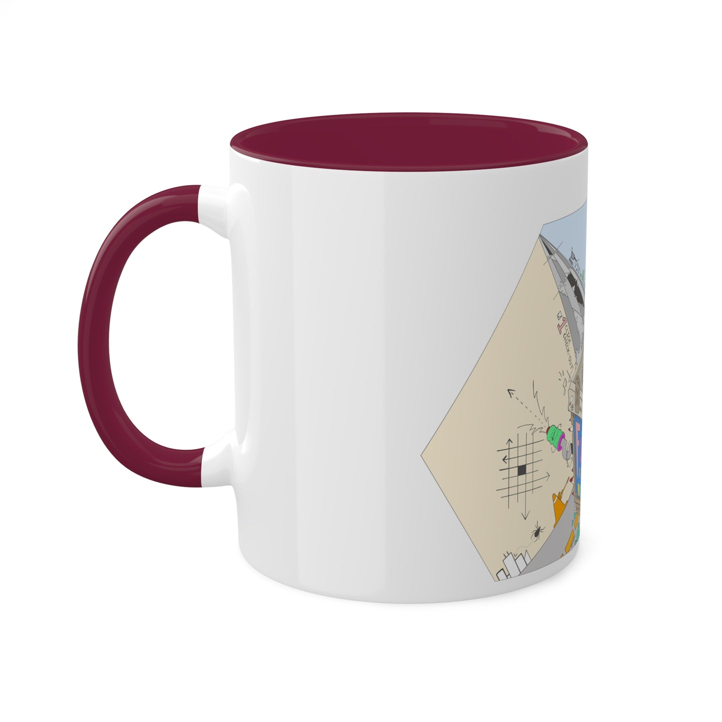"Baby-Maker" by Sietch Ramshackle Colorful Mugs, 11oz