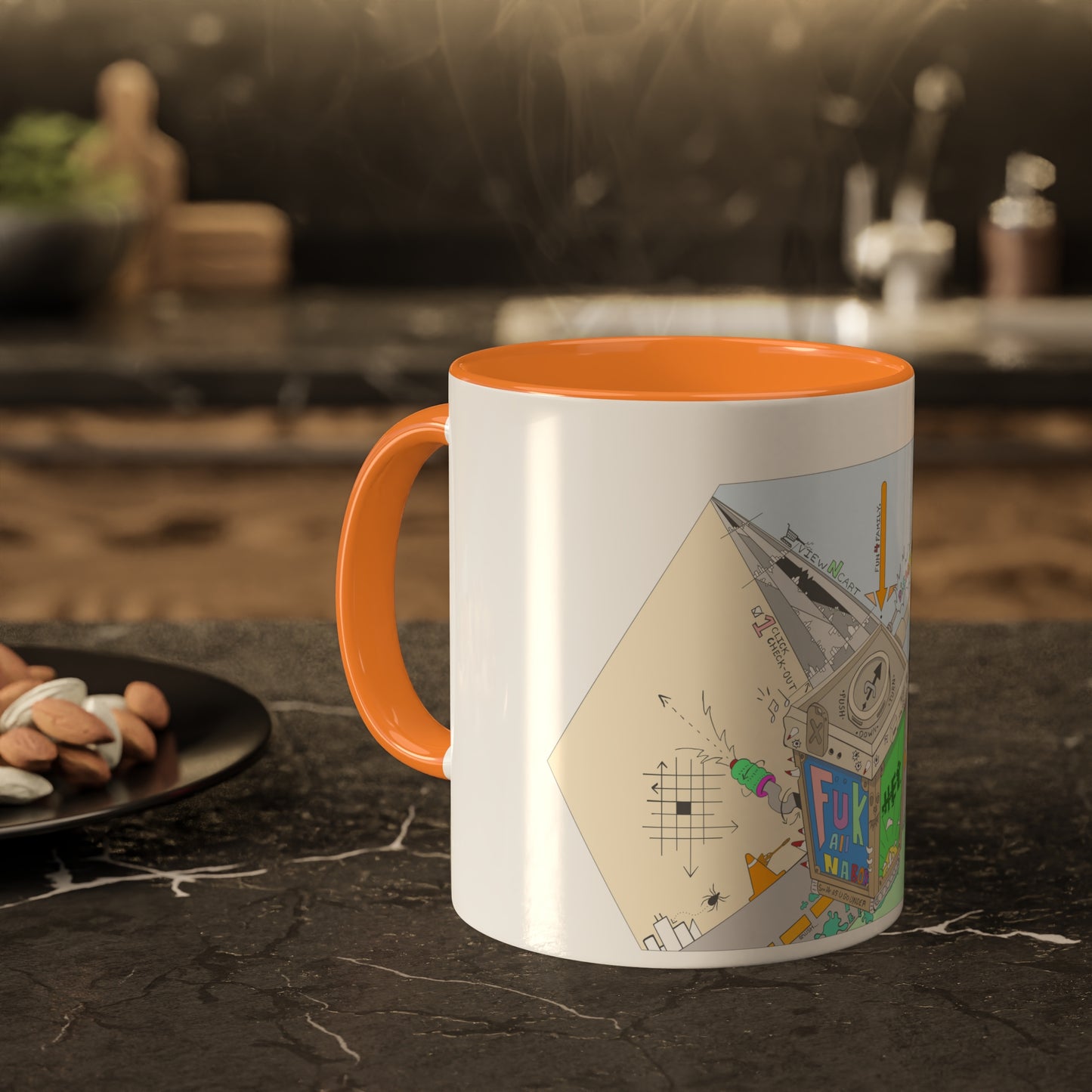 "Baby-Maker" by Sietch Ramshackle Colorful Mugs, 11oz