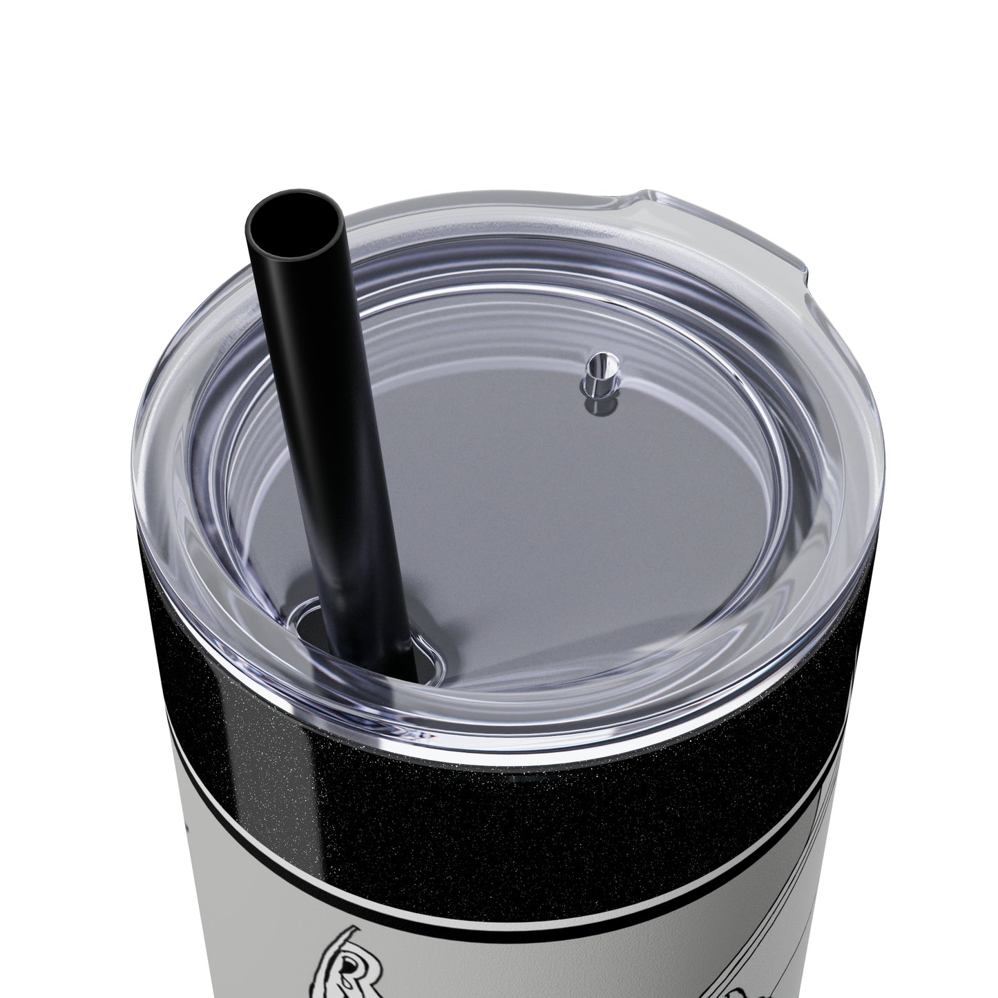 Skinny Tumbler with Straw, 20oz