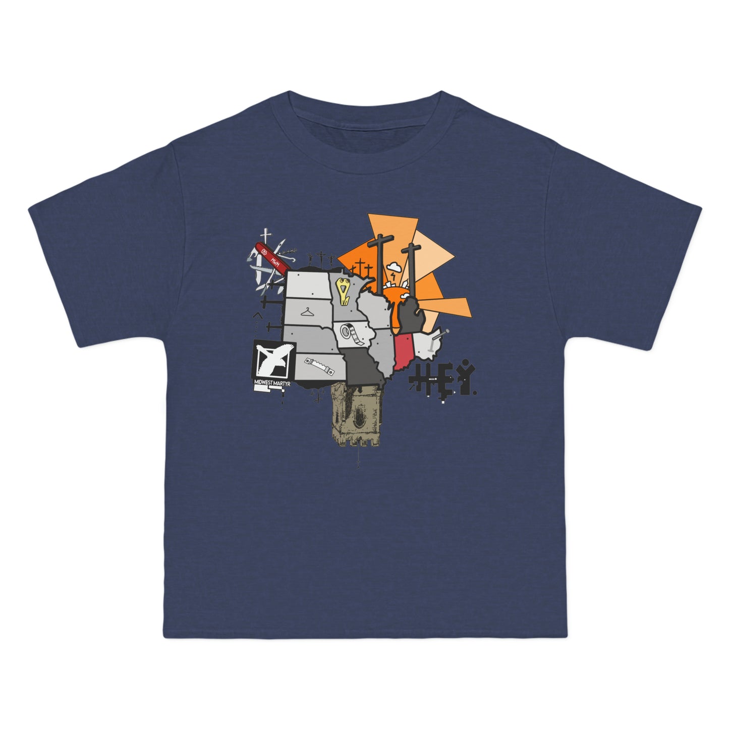 "Midwest Martyr" Beefy-T® Short-Sleeve T-Shirt