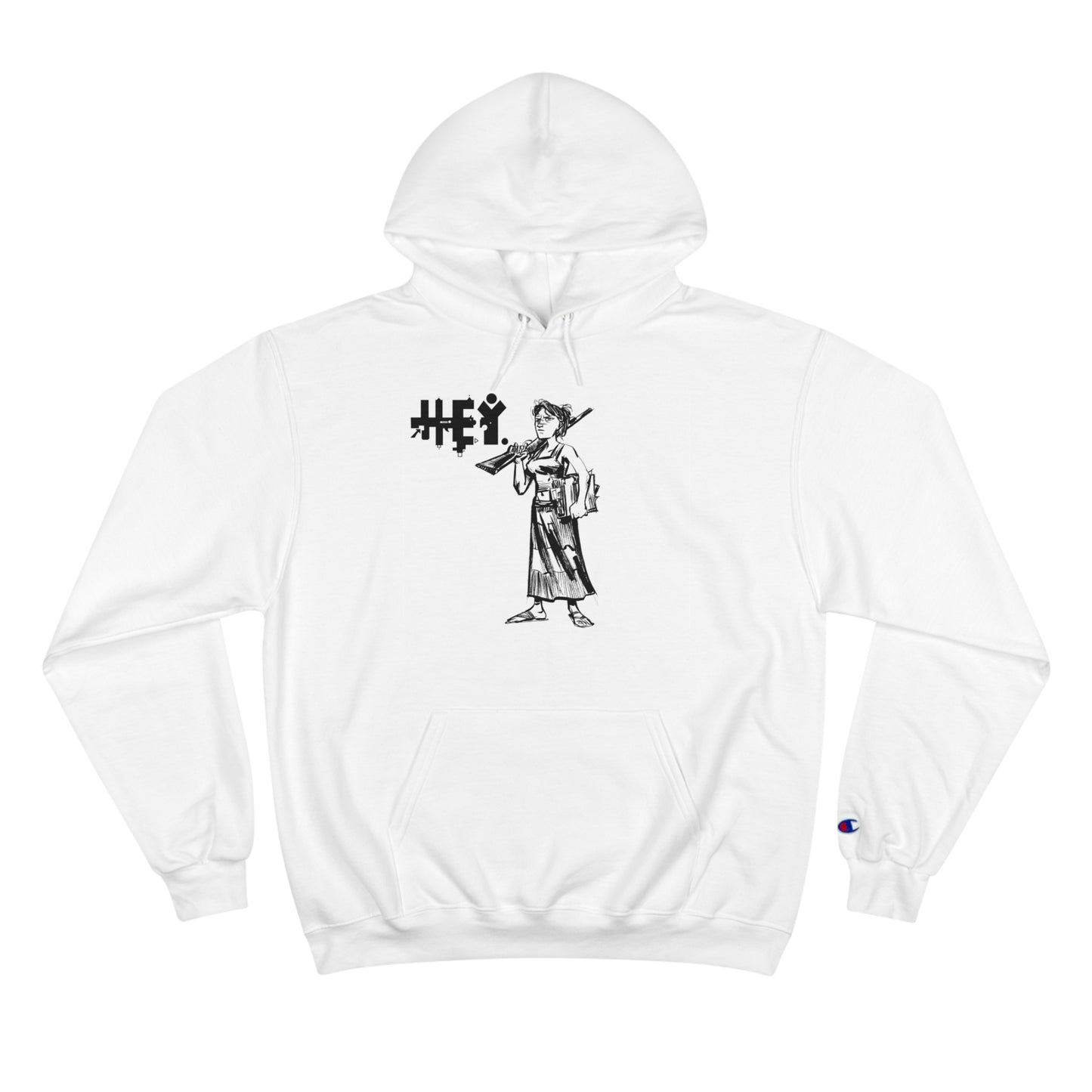 "Molly U-Hauly" Champion Hoodie