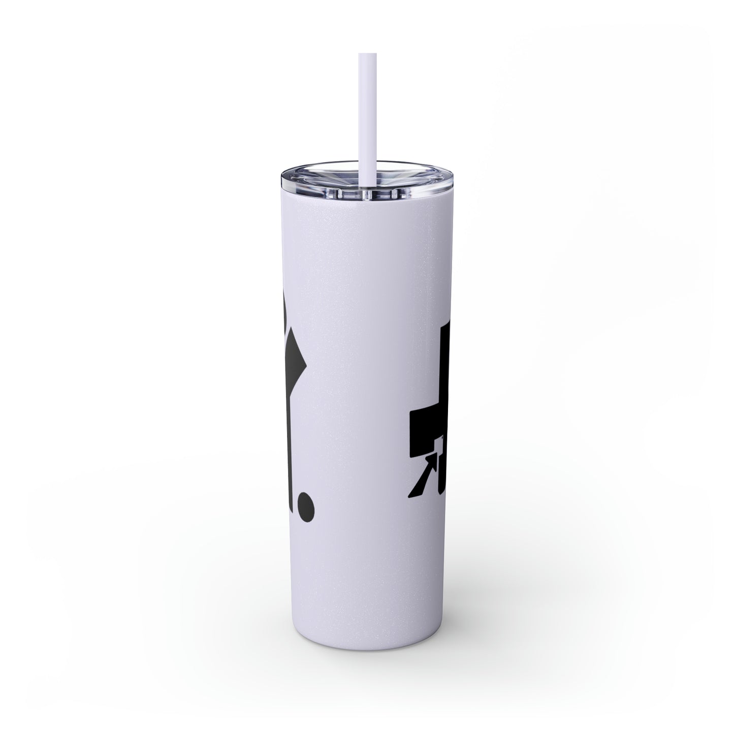 Skinny Tumbler with Straw, 20oz