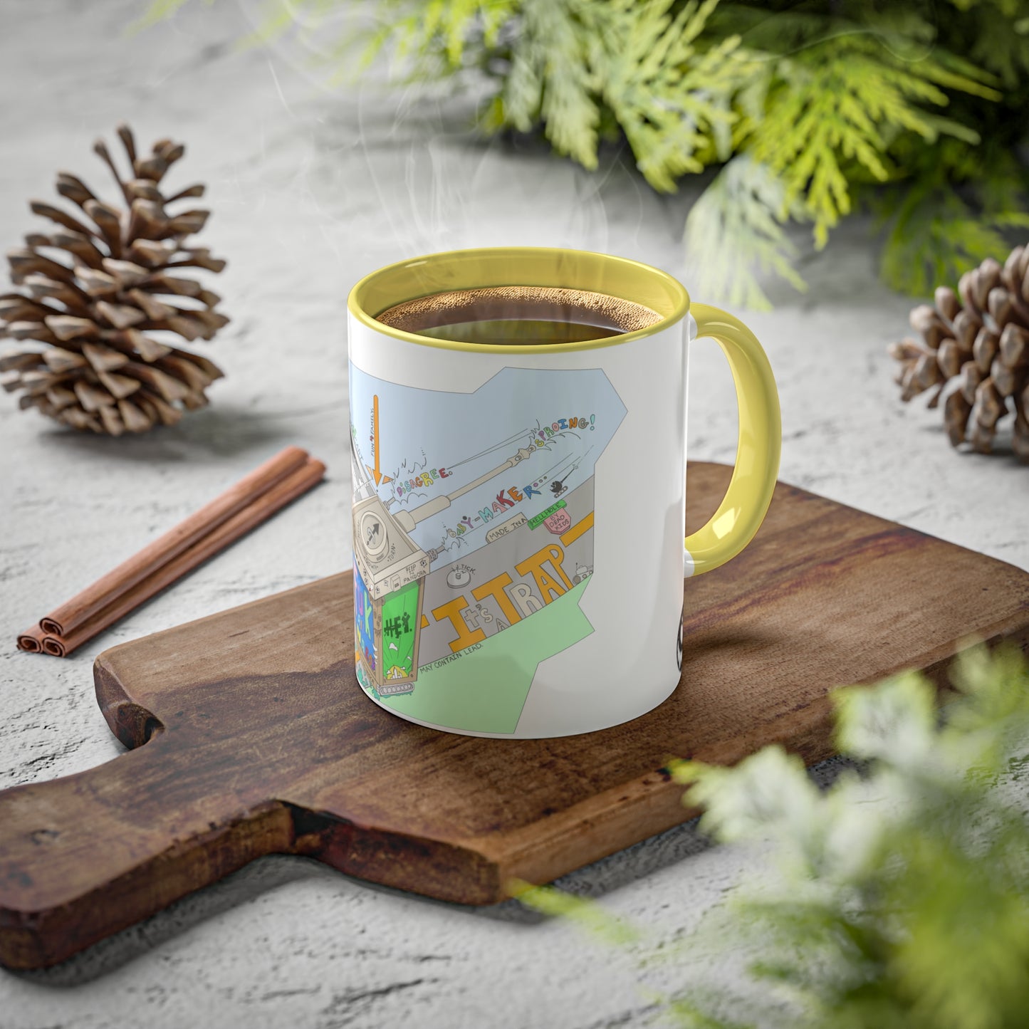 "Baby-Maker" by Sietch Ramshackle Colorful Mugs, 11oz