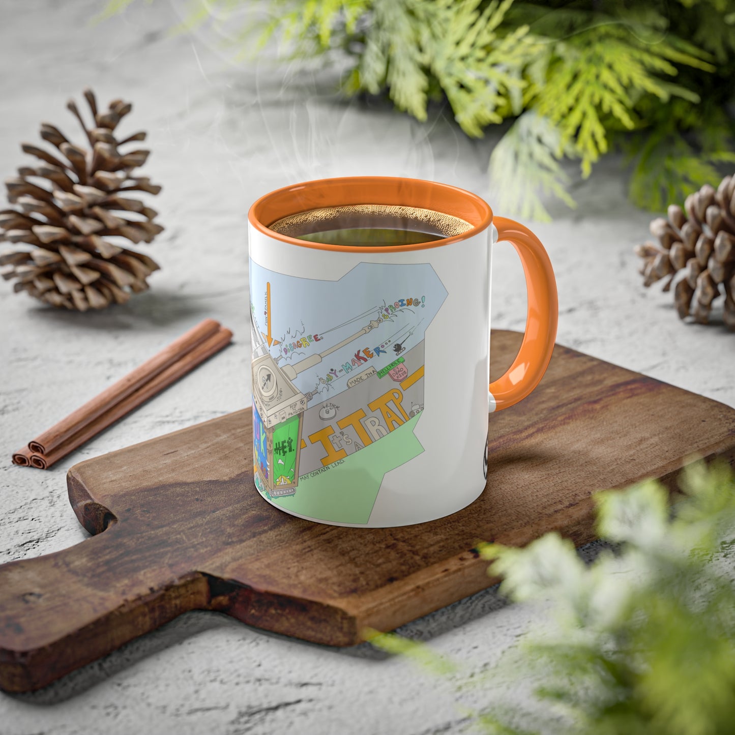 "Baby-Maker" by Sietch Ramshackle Colorful Mugs, 11oz