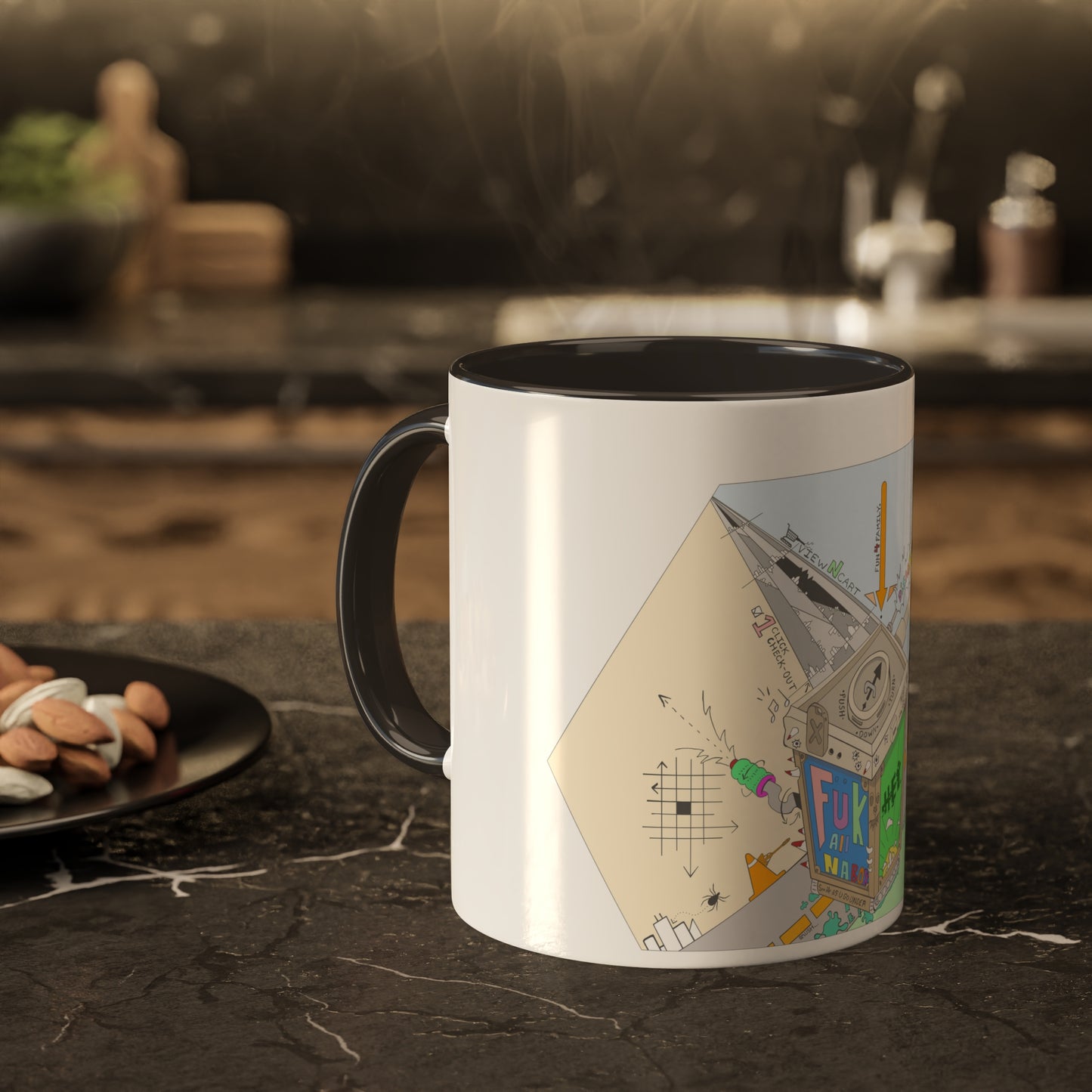 "Baby-Maker" by Sietch Ramshackle Colorful Mugs, 11oz