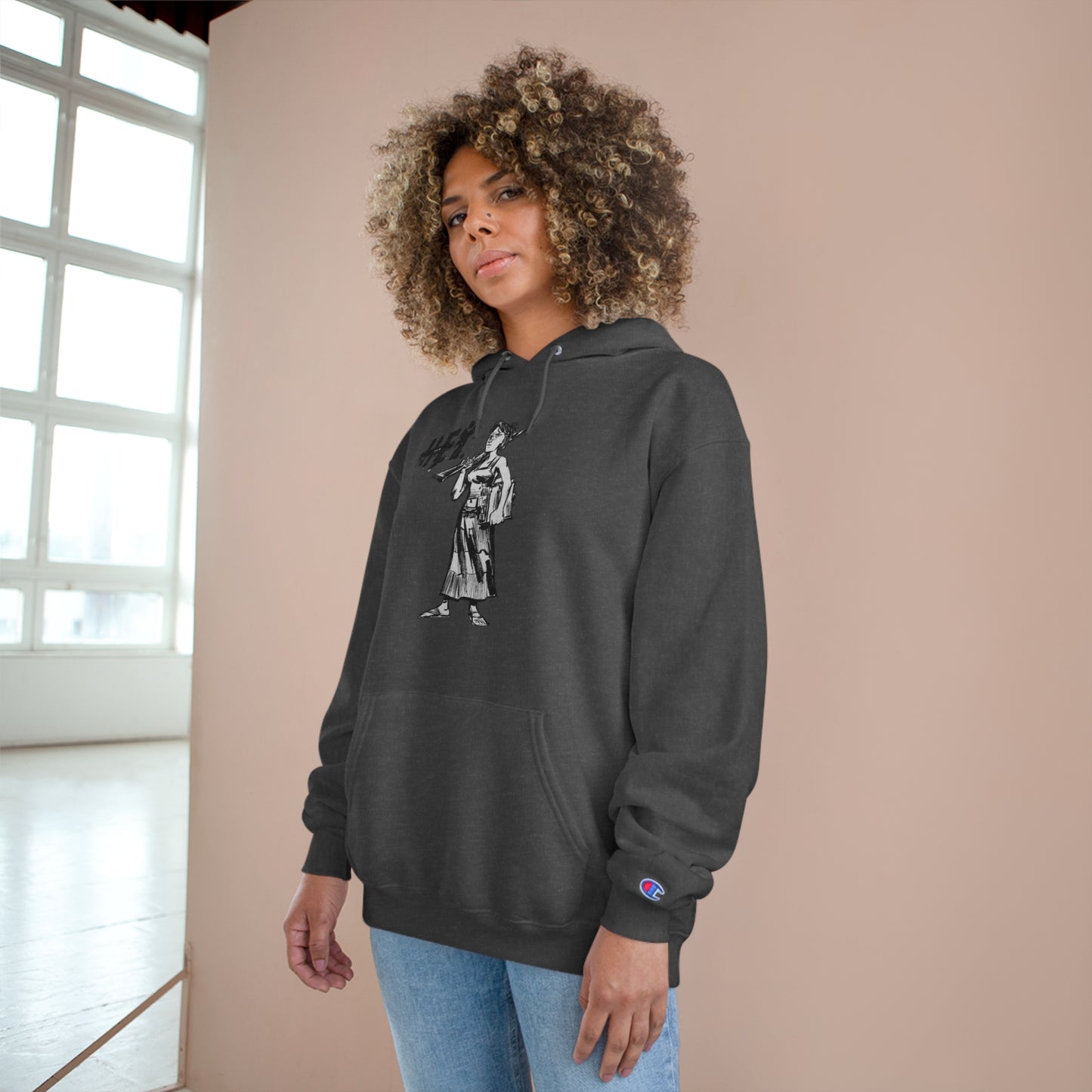 "Molly U-Hauly" Champion Hoodie