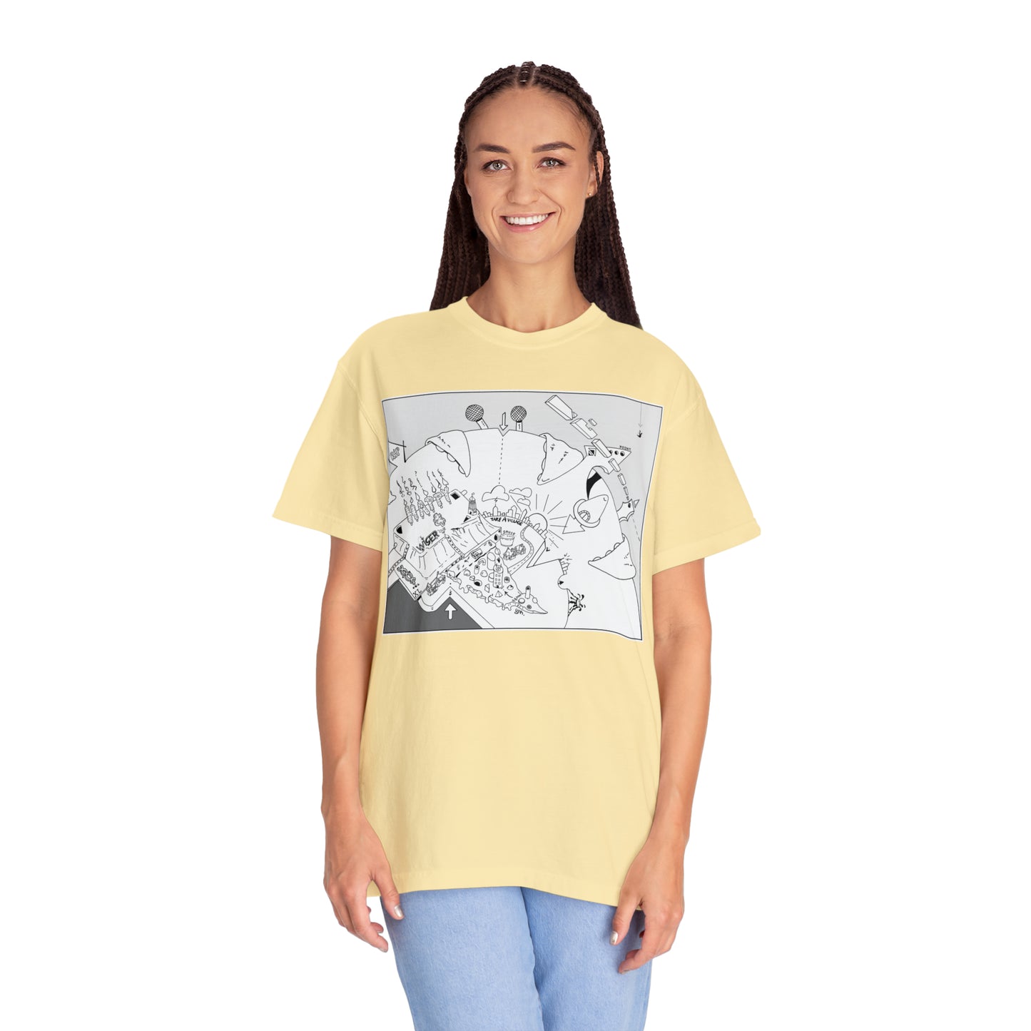 Unisex Garment-Dyed T-shirt