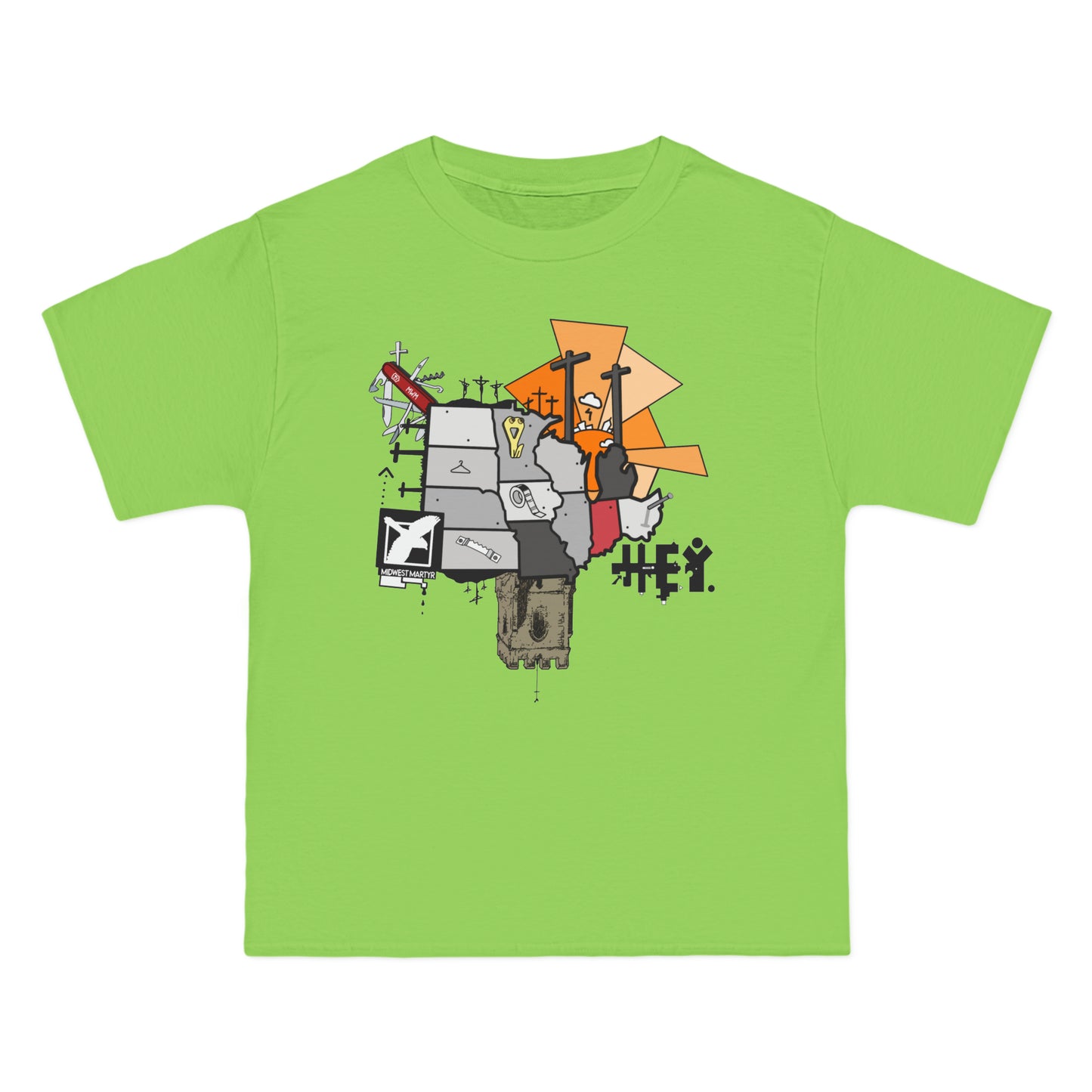 "Midwest Martyr" Beefy-T® Short-Sleeve T-Shirt
