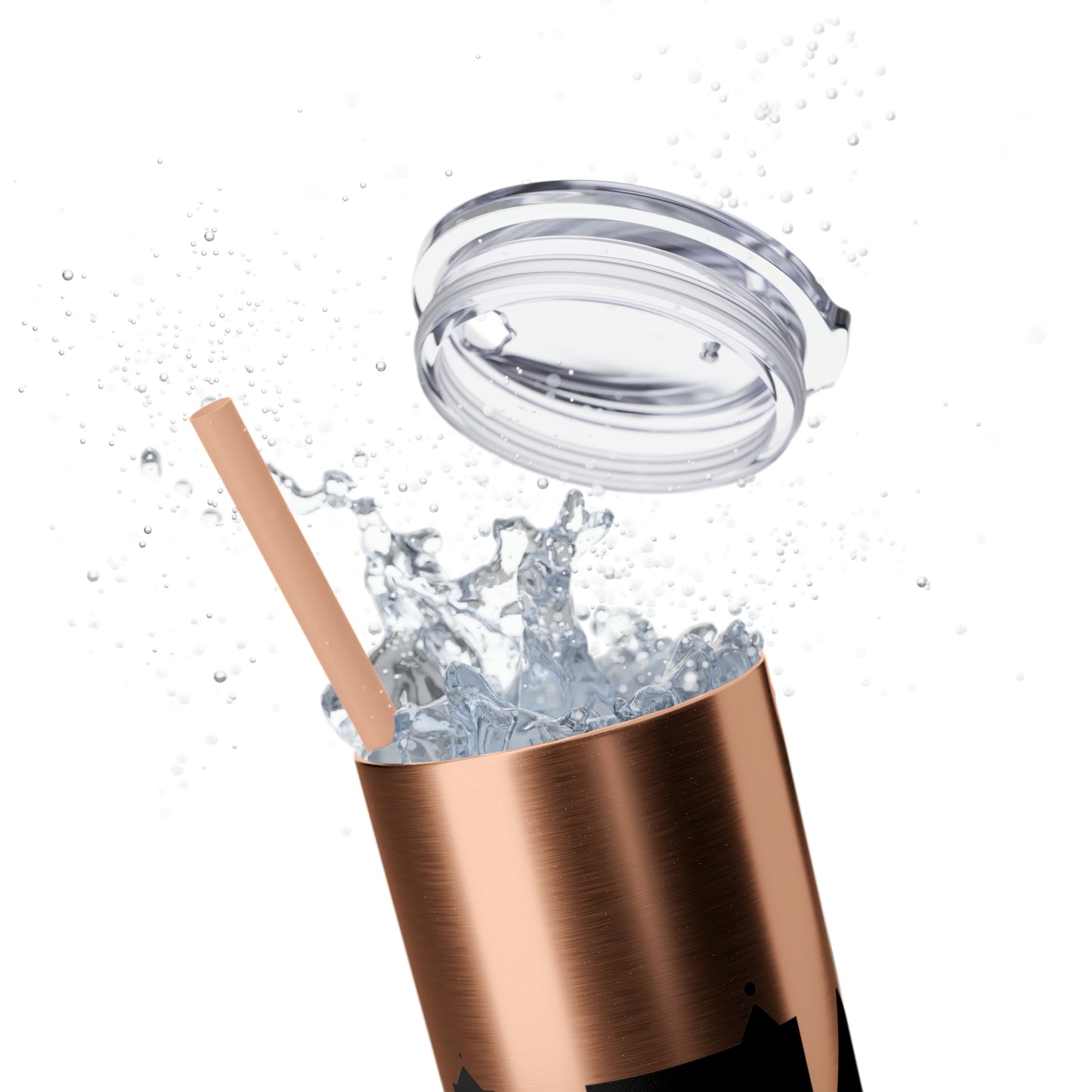 Skinny Tumbler with Straw, 20oz