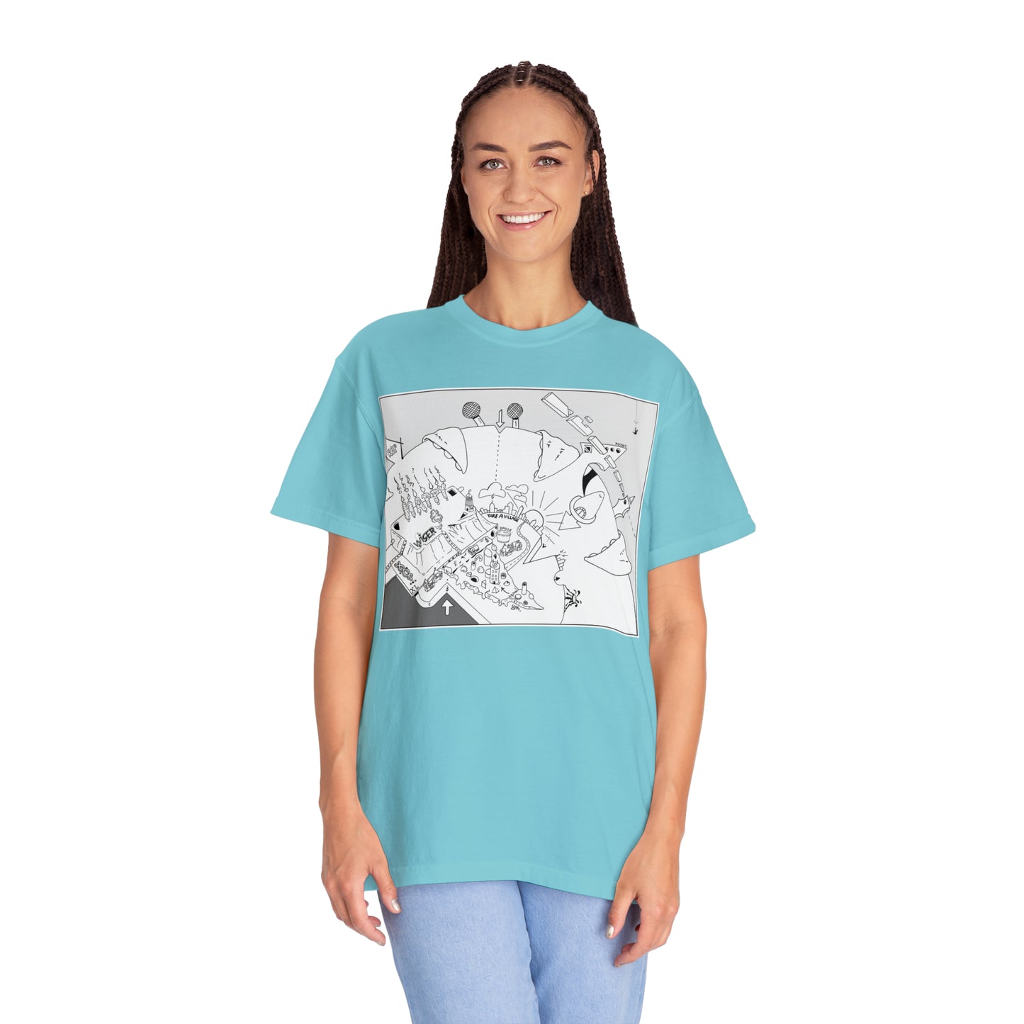 Unisex Garment-Dyed T-shirt