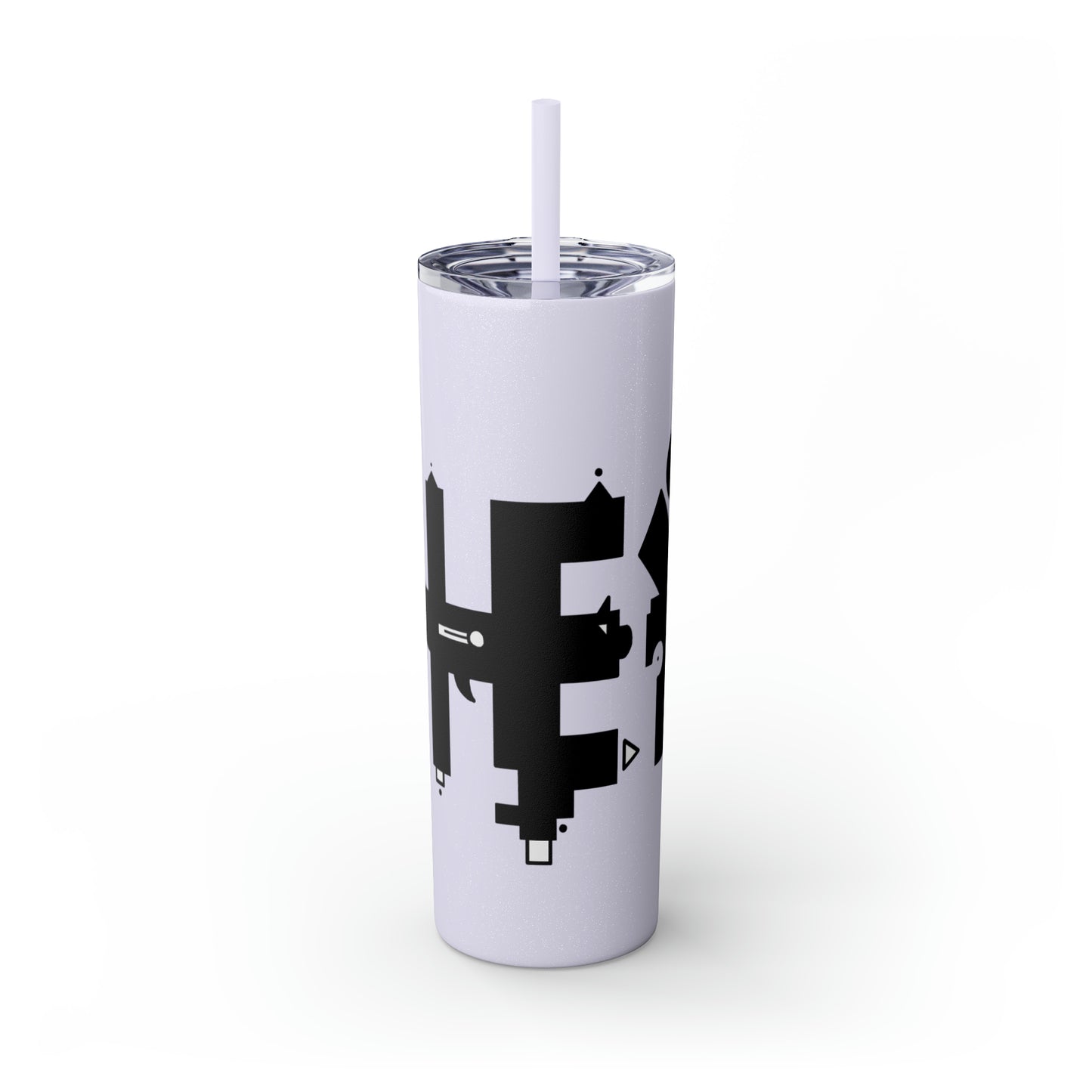Skinny Tumbler with Straw, 20oz