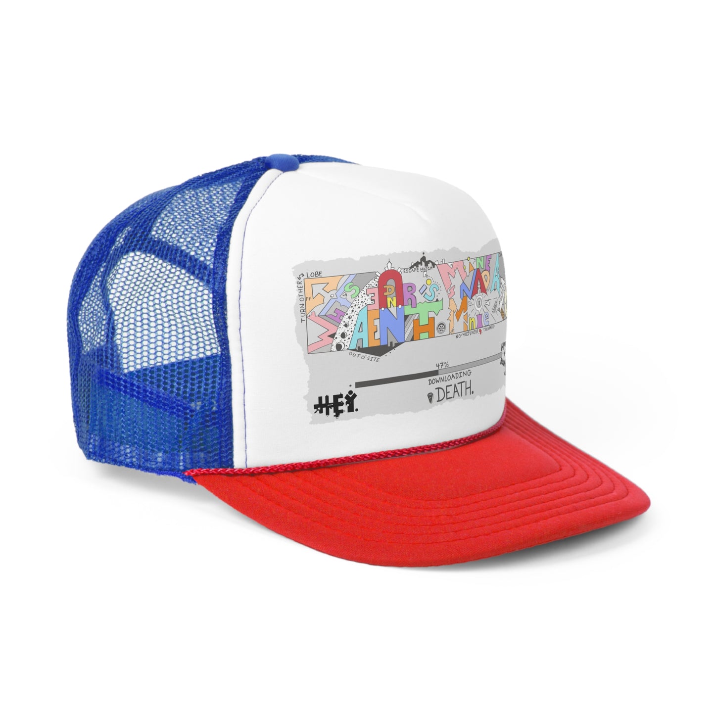 "What's Underneath Is Mine And Mine Alone" Trucker Caps