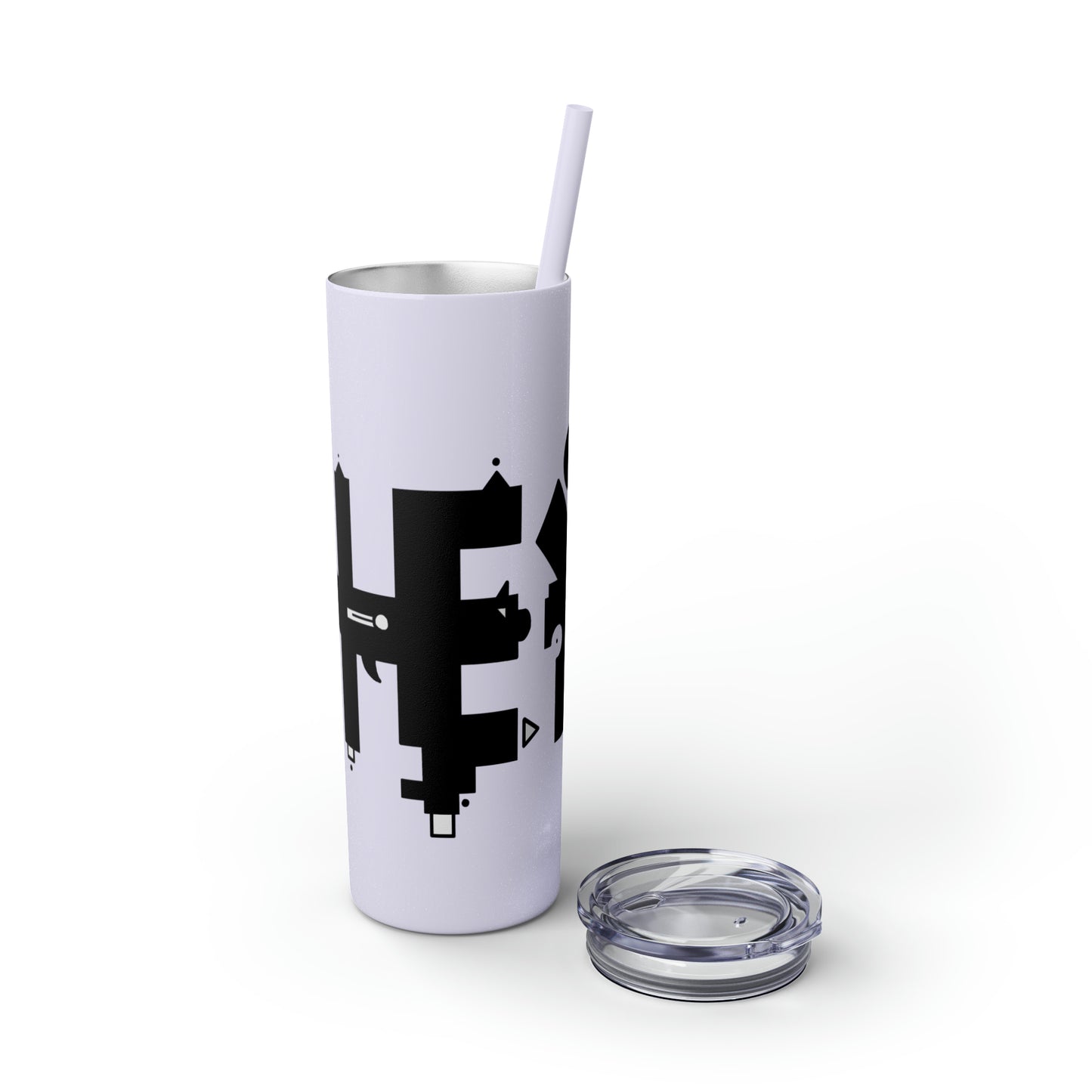 Skinny Tumbler with Straw, 20oz