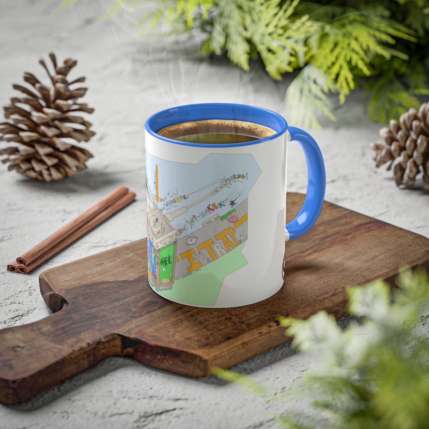 "Baby-Maker" by Sietch Ramshackle Colorful Mugs, 11oz