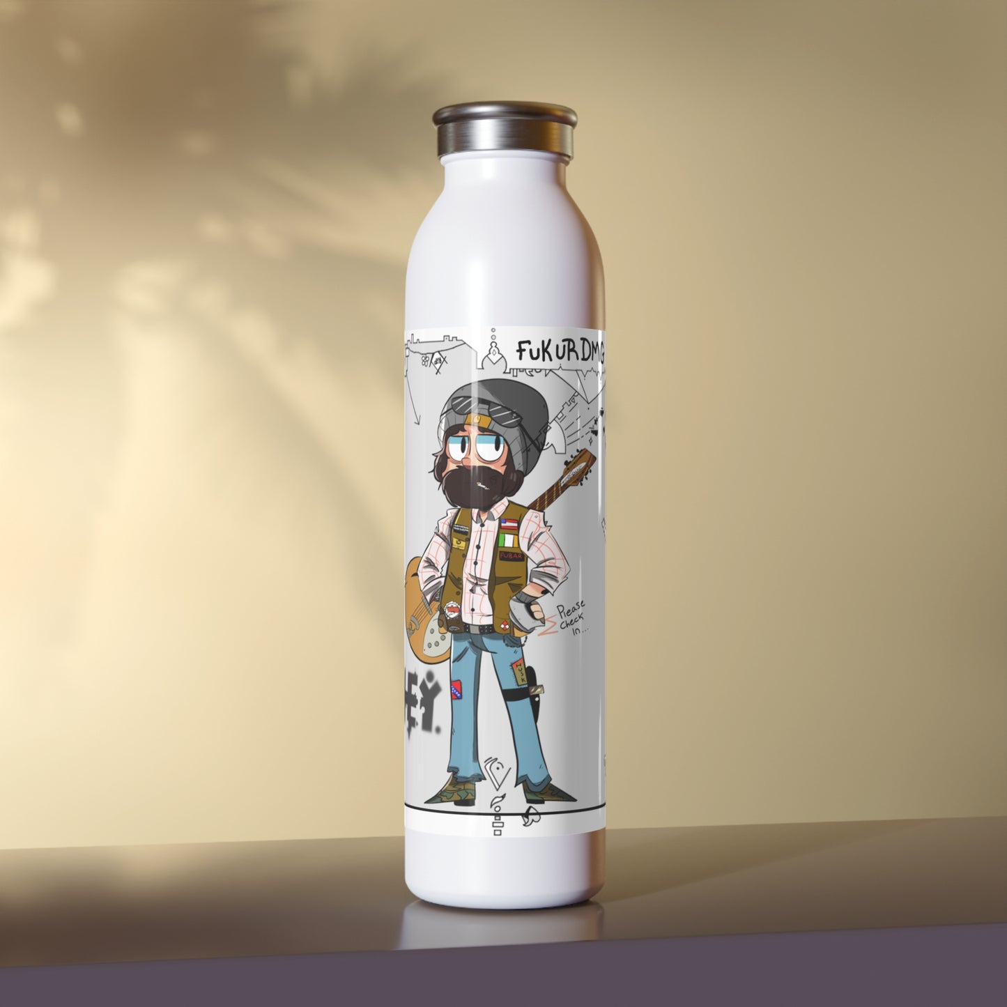 Slim Water Bottle