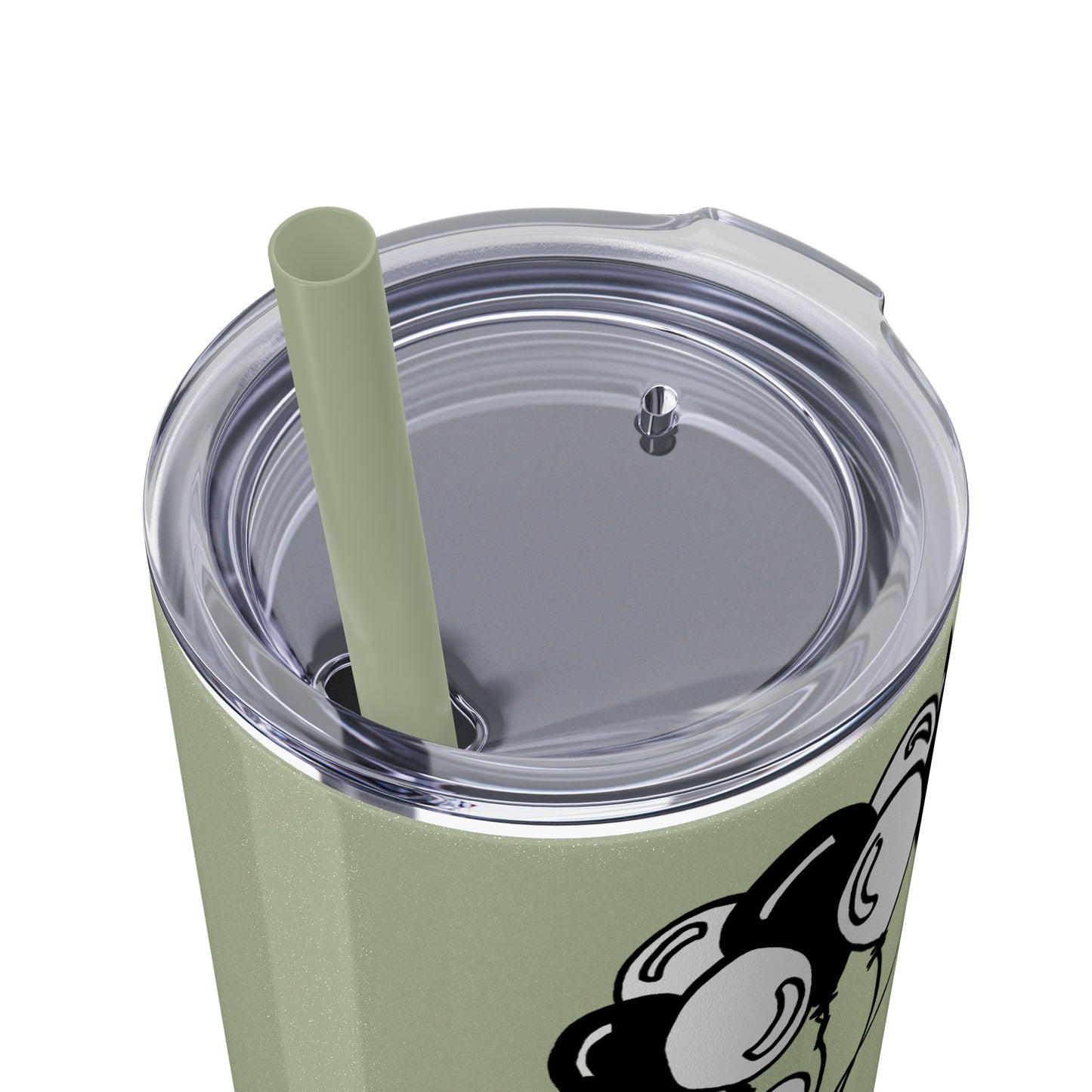 Skinny Tumbler with Straw, 20oz