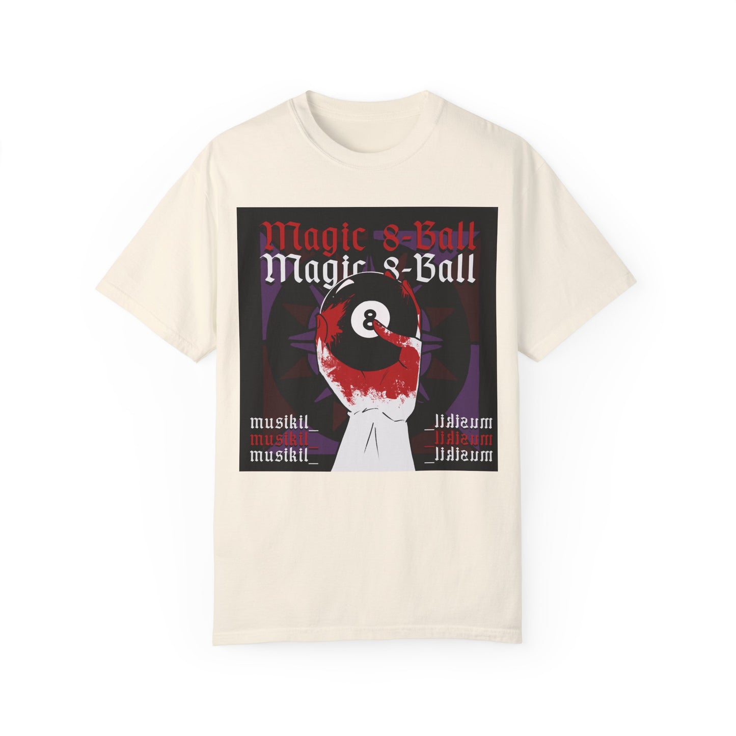 "MAGIC 8-BALL" Unisex Garment-Dyed T-shirt