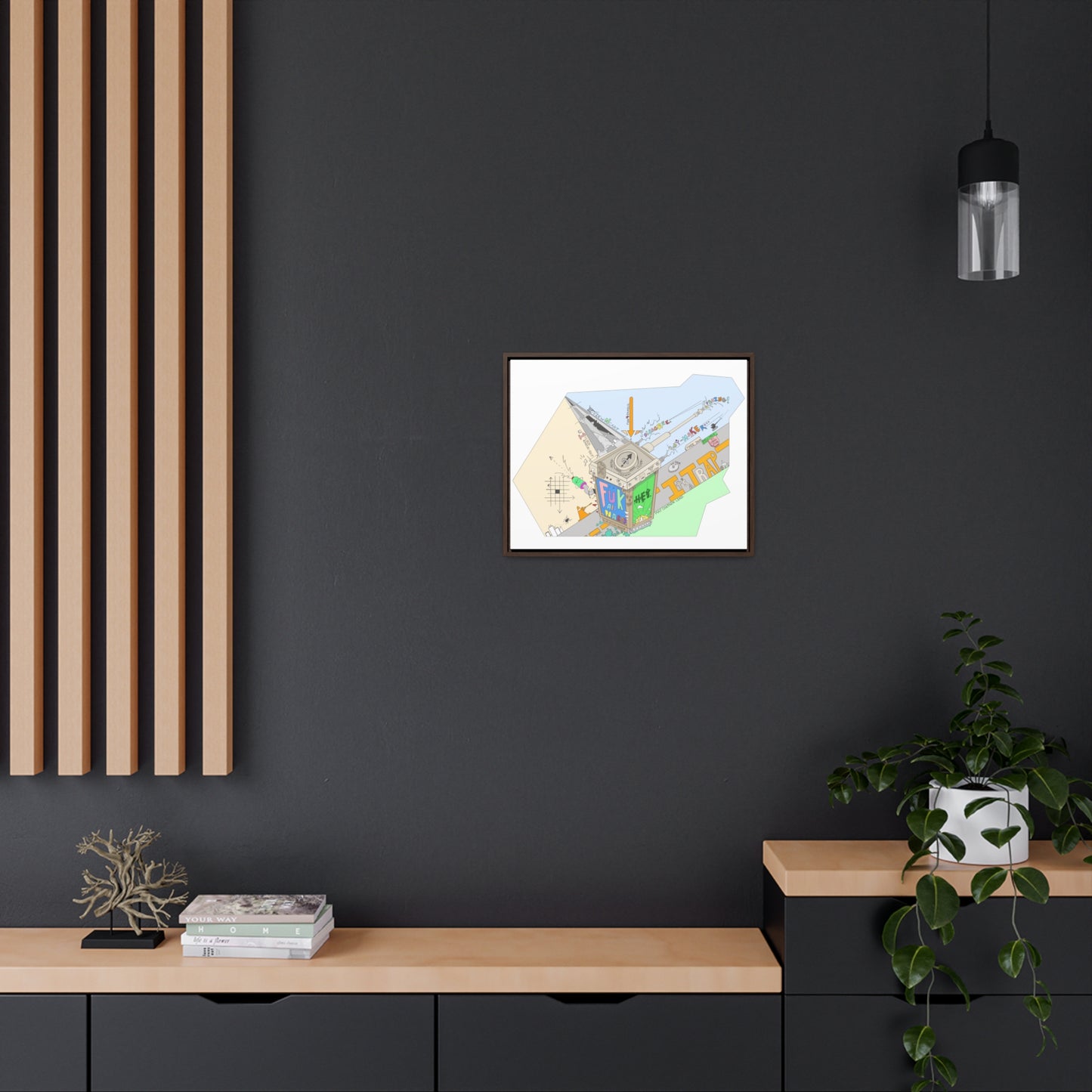 "Baby-Maker" by Sietch Ramshackle Gallery Canvas Wraps, Horizontal Frame