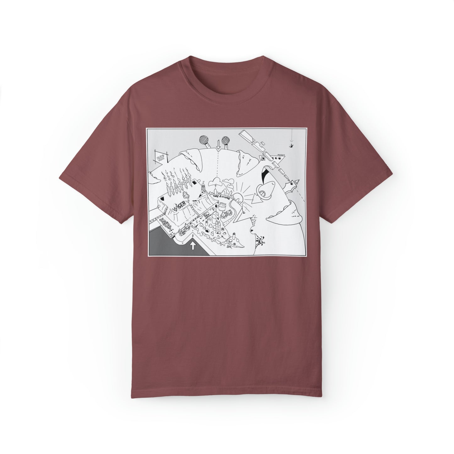 Unisex Garment-Dyed T-shirt