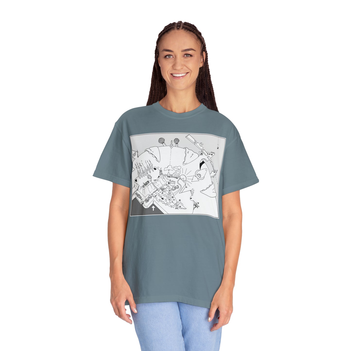 Unisex Garment-Dyed T-shirt