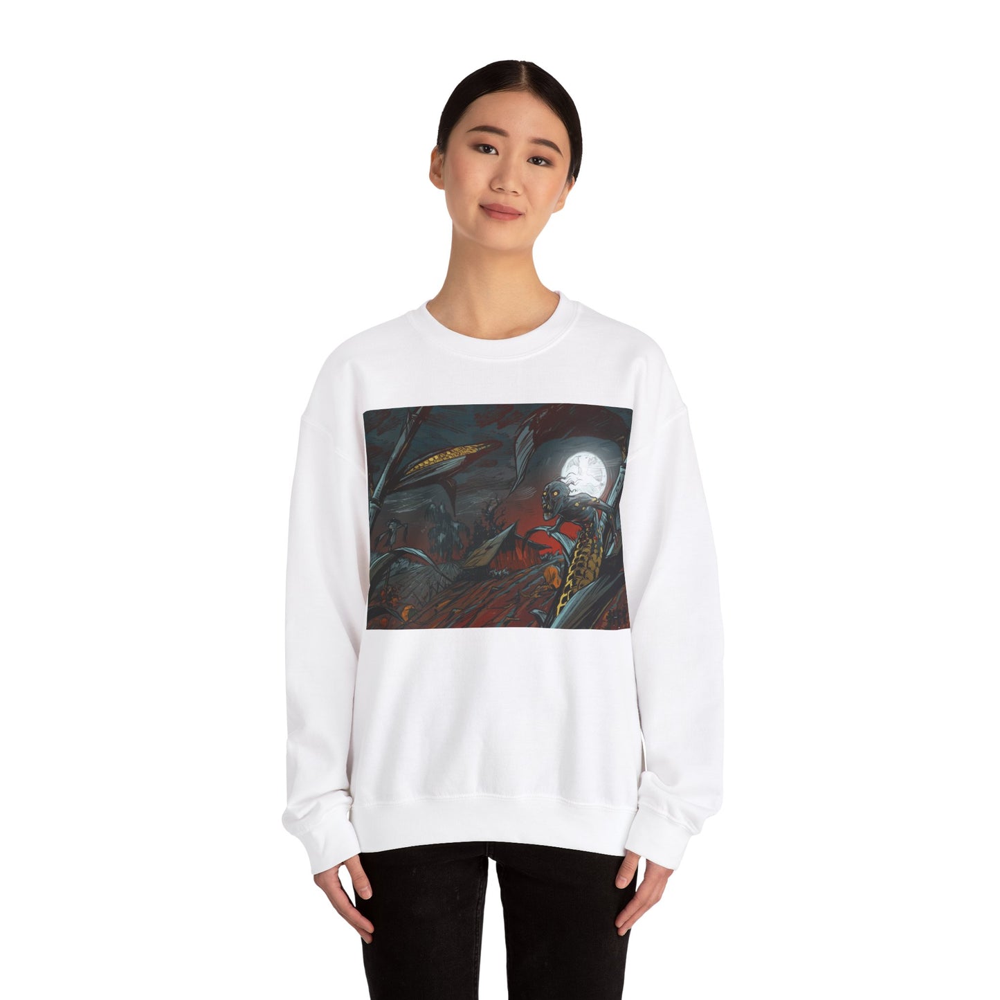 "Hey-Husk" Unisex Heavy Blend™ Crewneck Sweatshirt