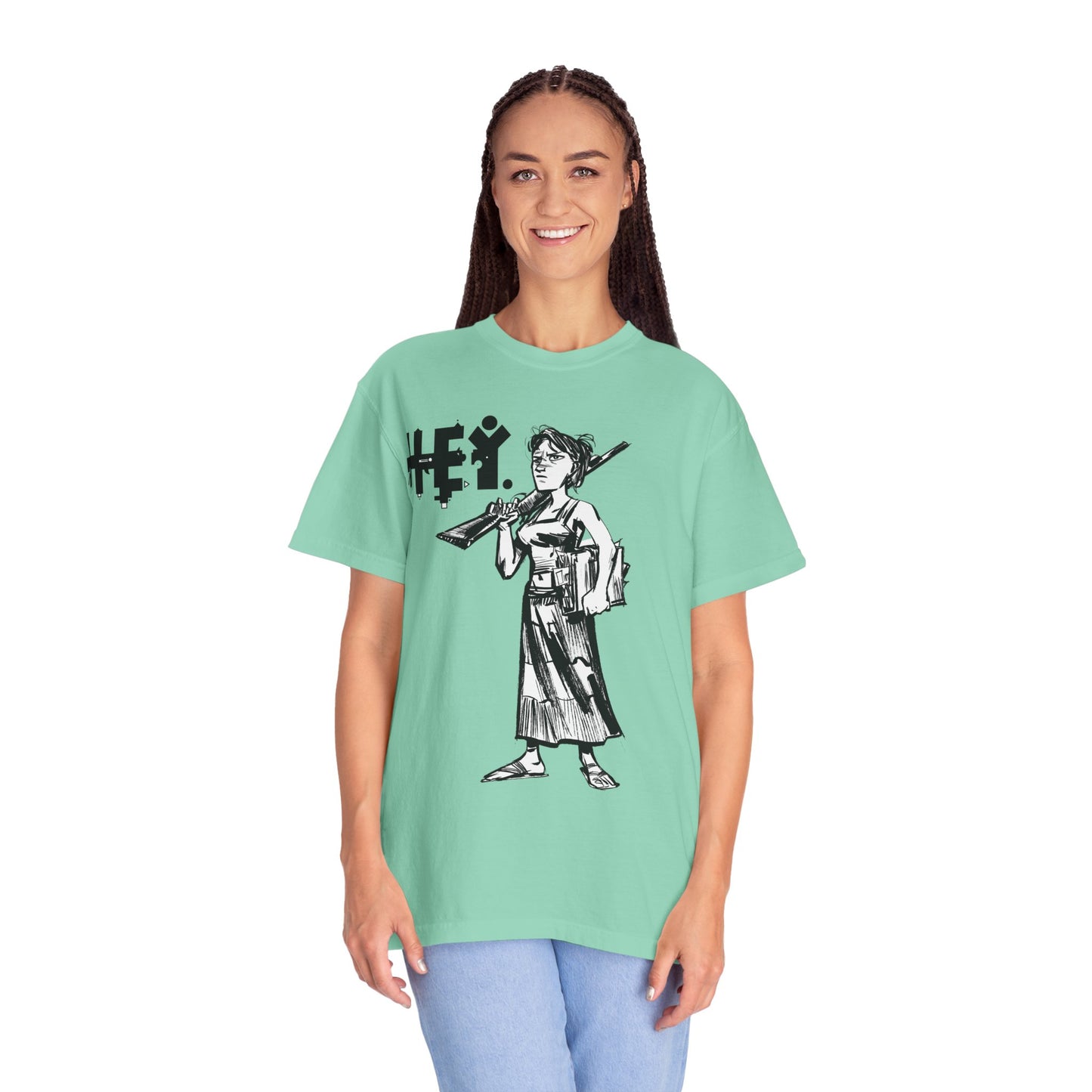 "Molly U-Hauly" Unisex Garment-Dyed T-shirt