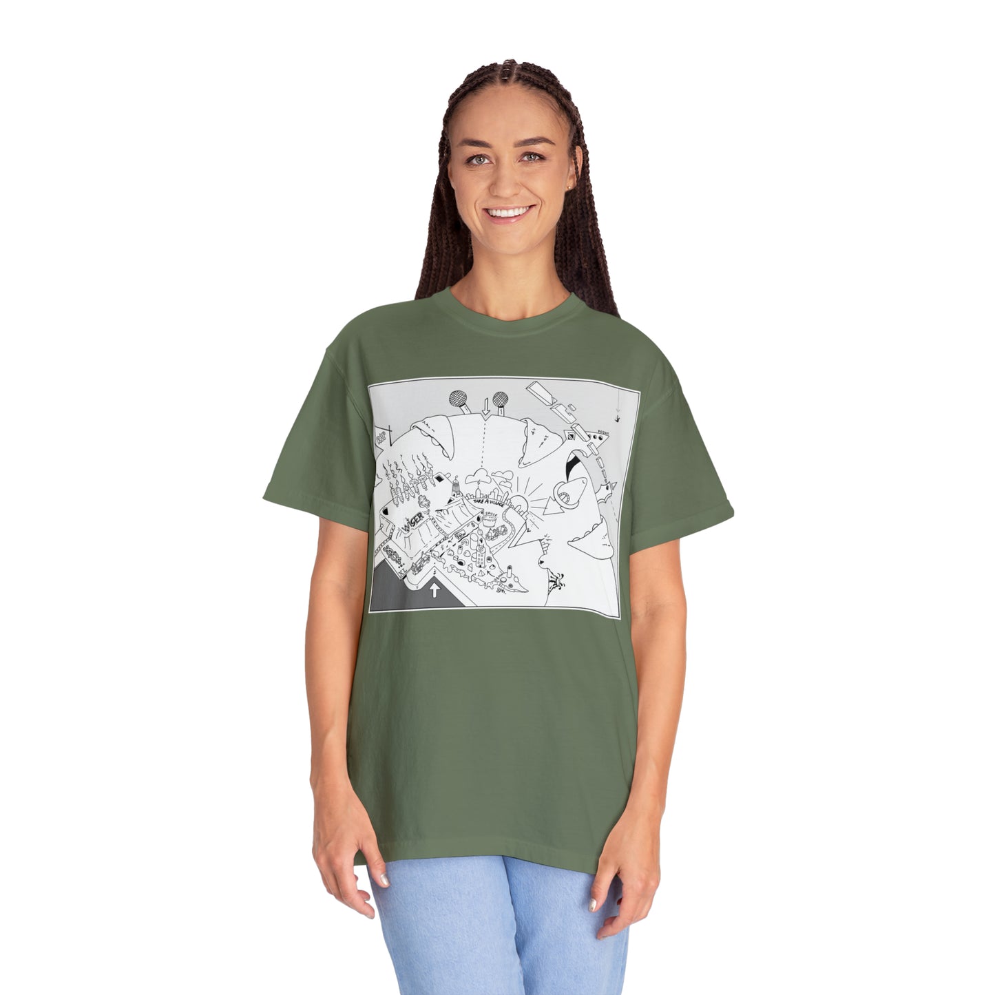Unisex Garment-Dyed T-shirt