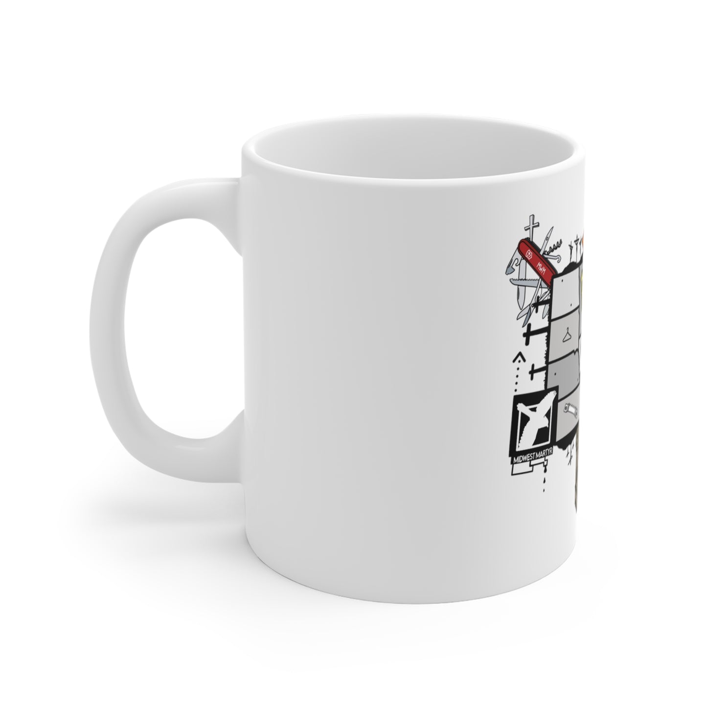 "Midwest Martyr" Mug 11oz