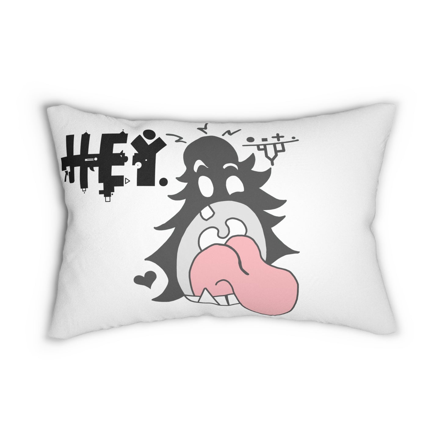 "Scrietch" Spun Polyester Lumbar Pillow