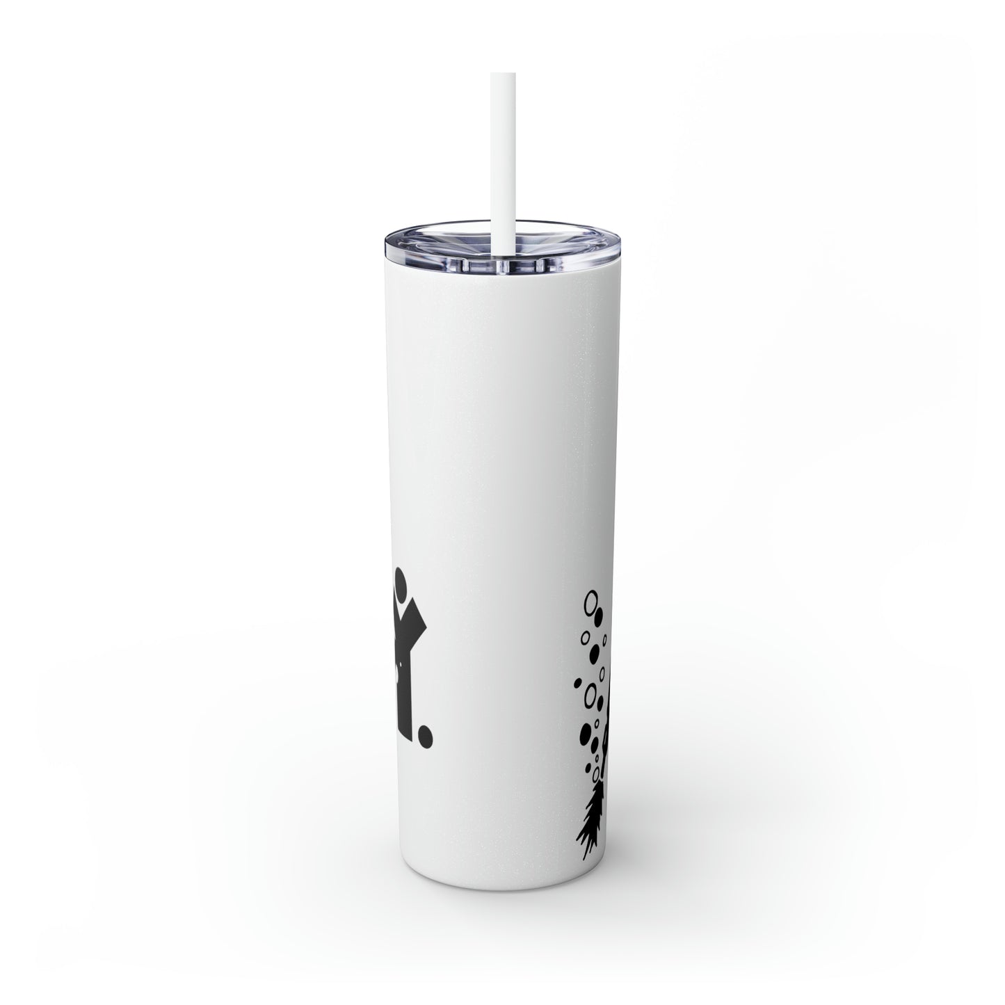 Skinny Tumbler with Straw, 20oz