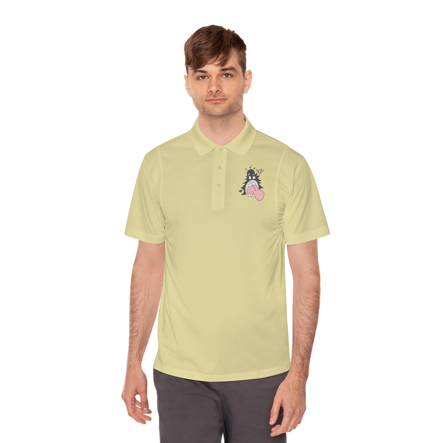 "Scrietch" Men's Sport Polo Shirt