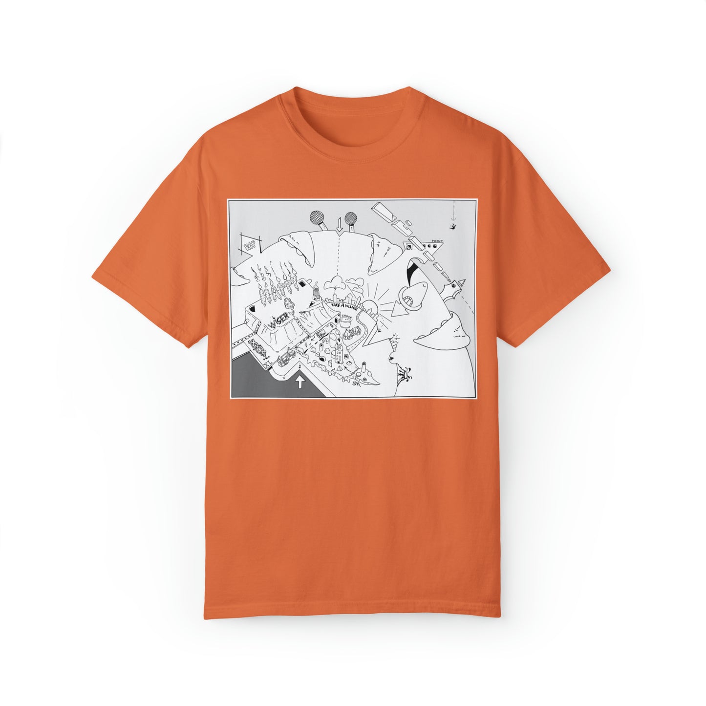 Unisex Garment-Dyed T-shirt
