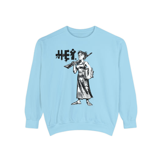 "Molly U-Hauly" Unisex Garment-Dyed Sweatshirt