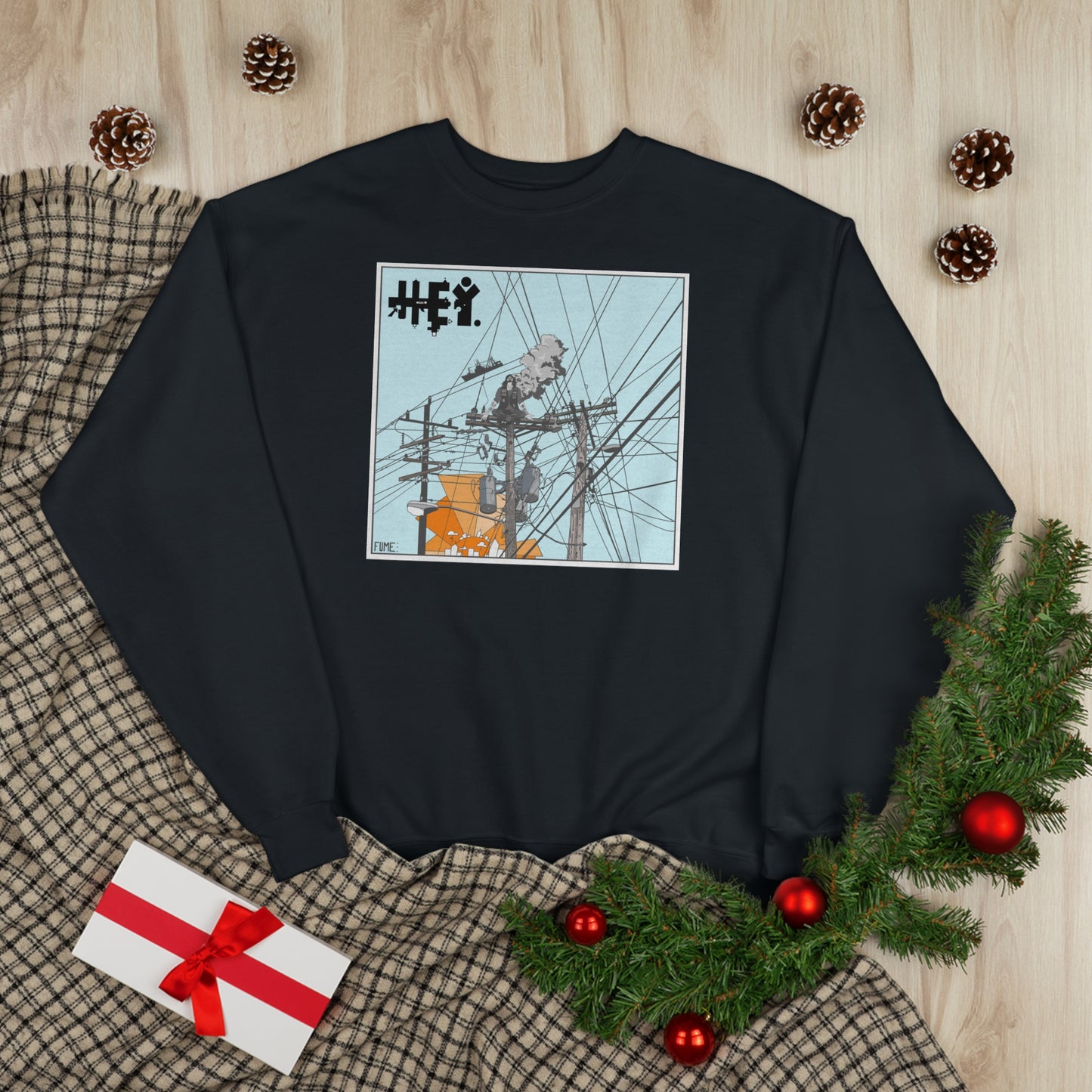 "Self-Immo" by Sietch Ramshackle Unisex EcoSmart® Crewneck Sweatshirt