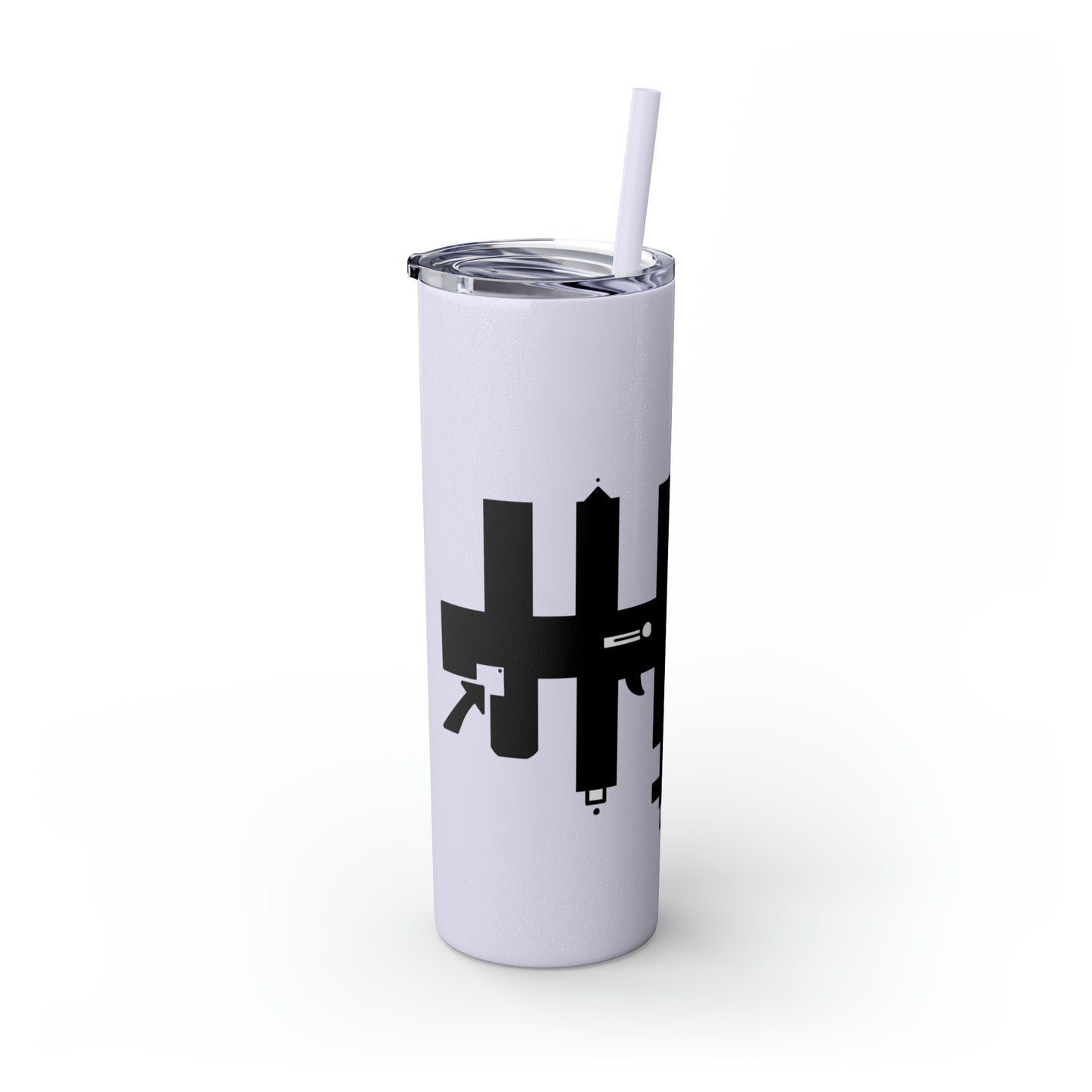 Skinny Tumbler with Straw, 20oz