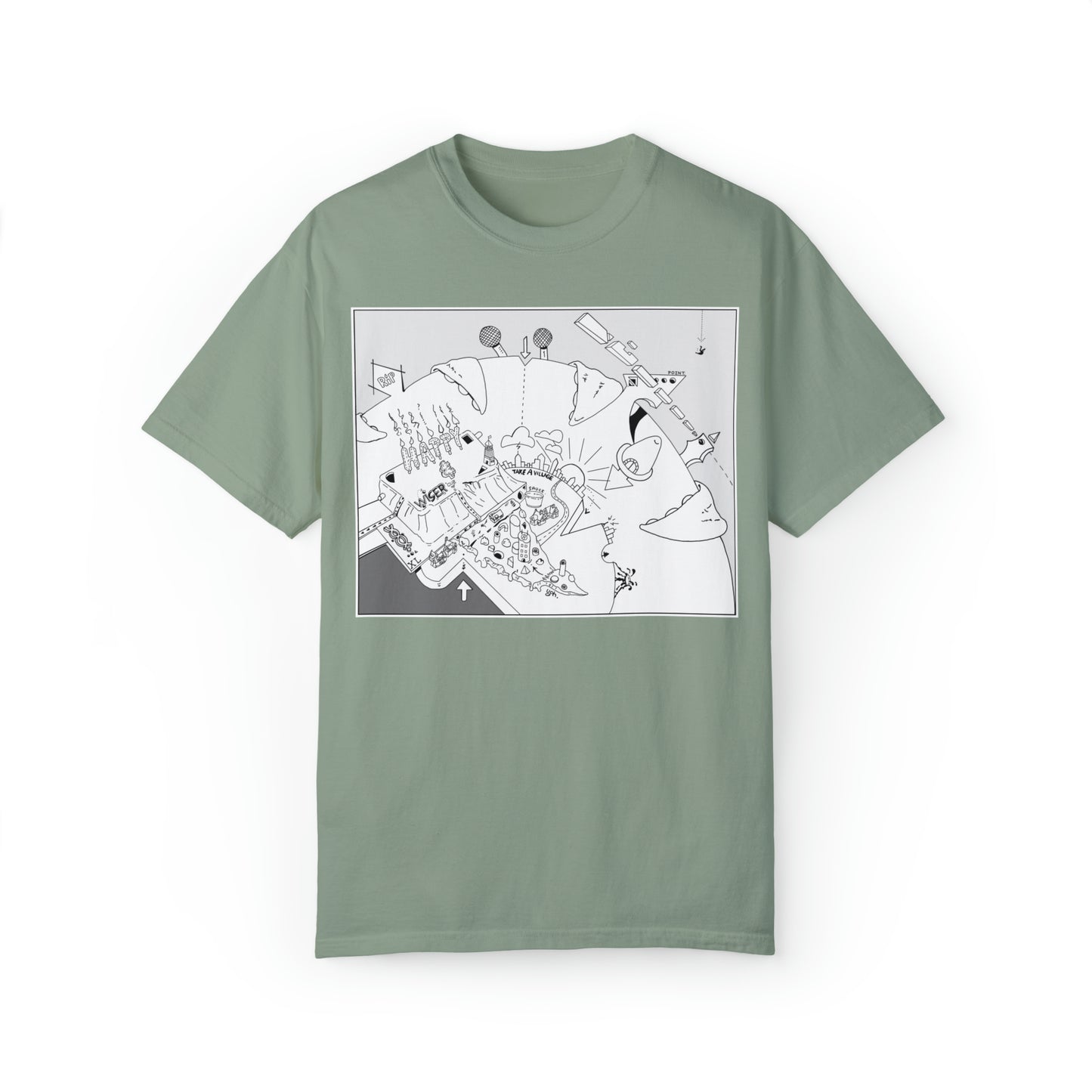 Unisex Garment-Dyed T-shirt