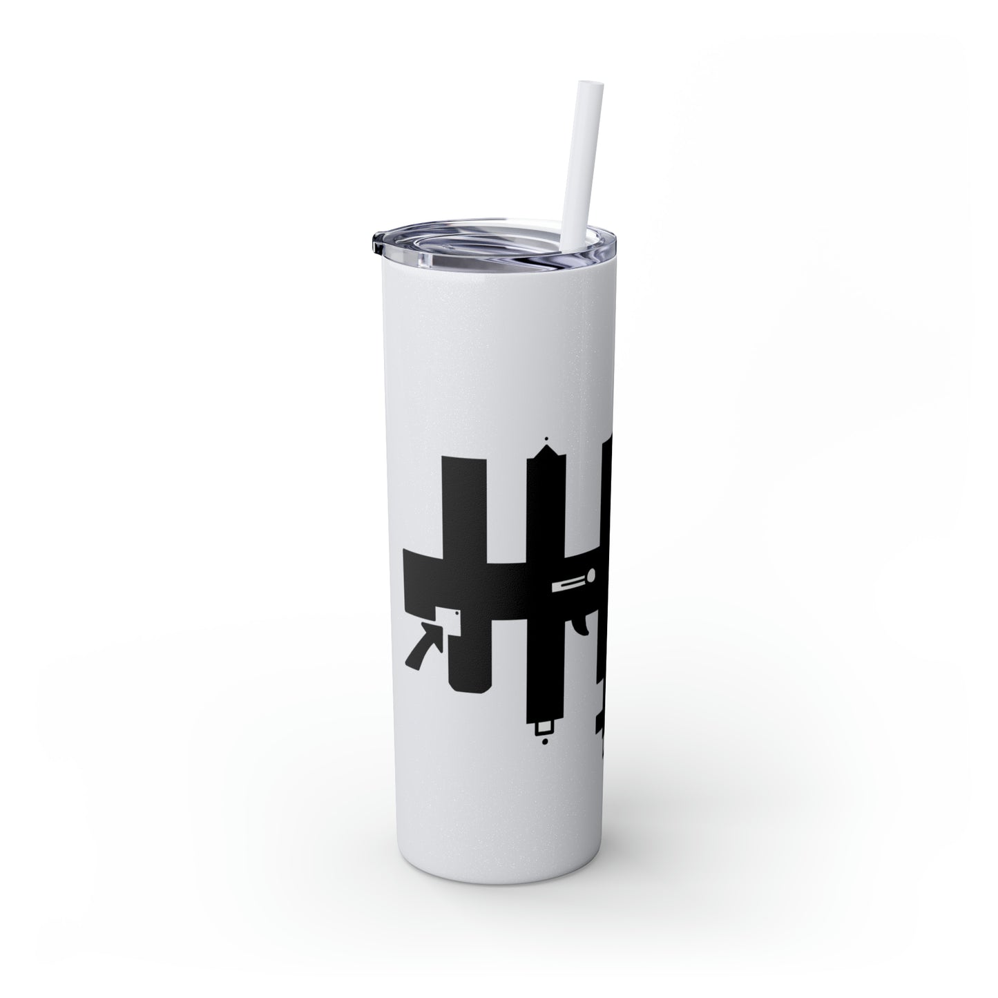 Skinny Tumbler with Straw, 20oz
