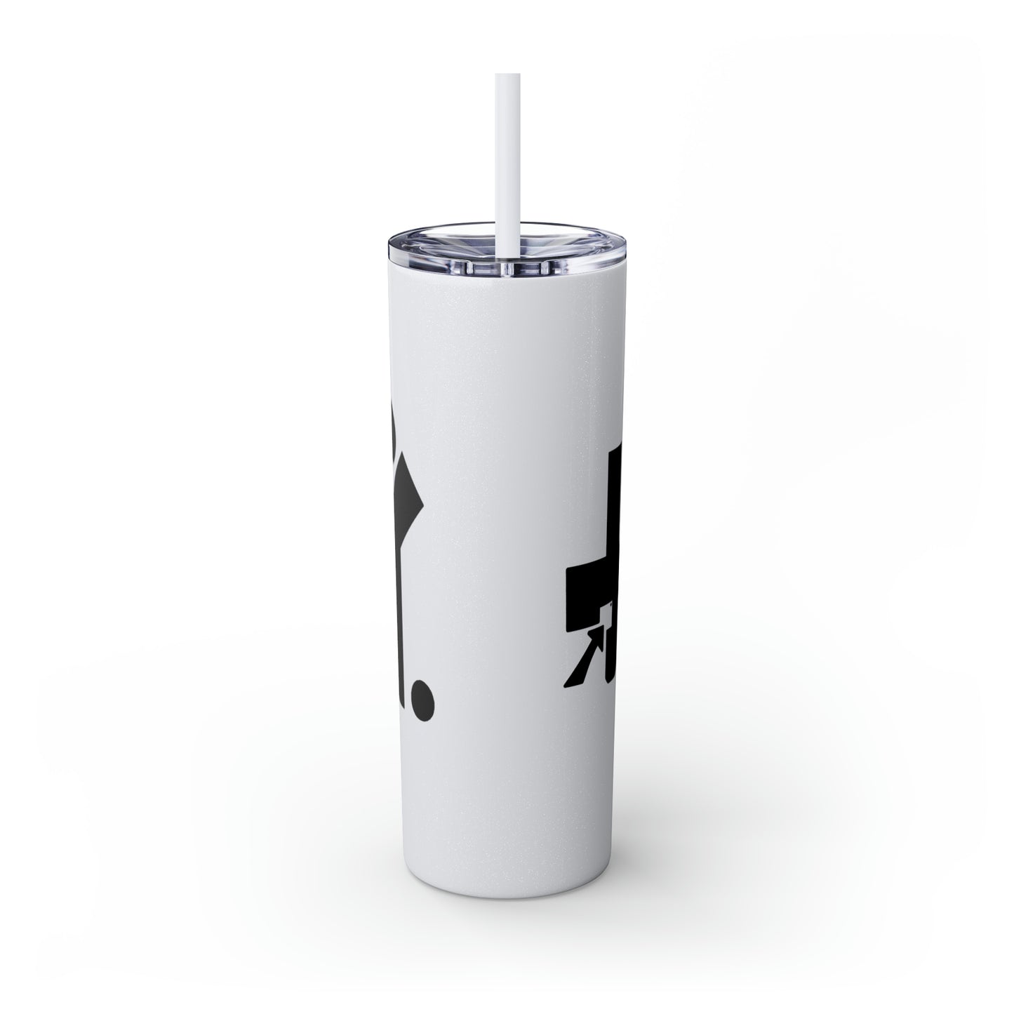 Skinny Tumbler with Straw, 20oz