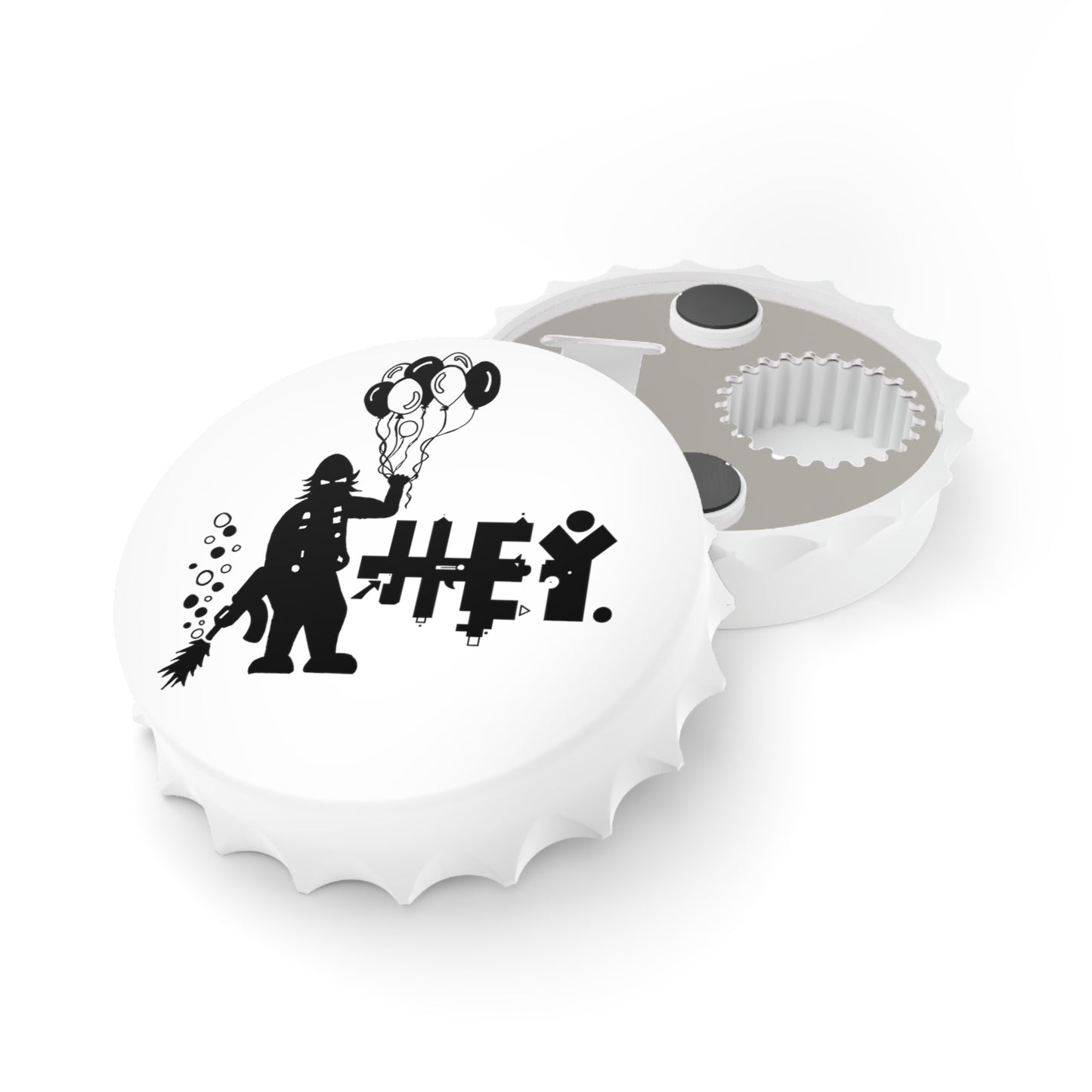 Hey. Brand Balloon Logo Bottle Opener