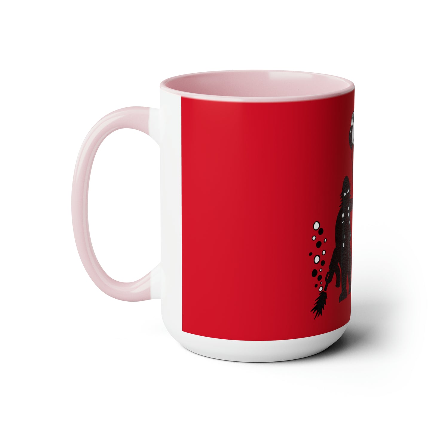 Two-Tone Coffee Mugs, 15oz