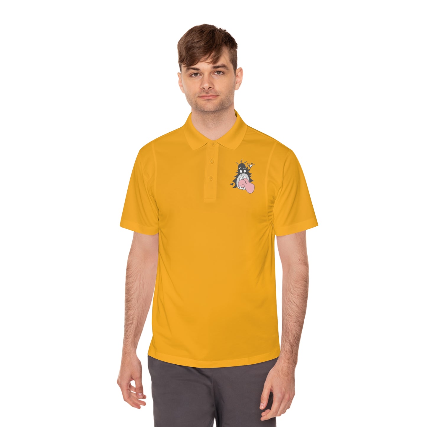 "Scrietch" Men's Sport Polo Shirt