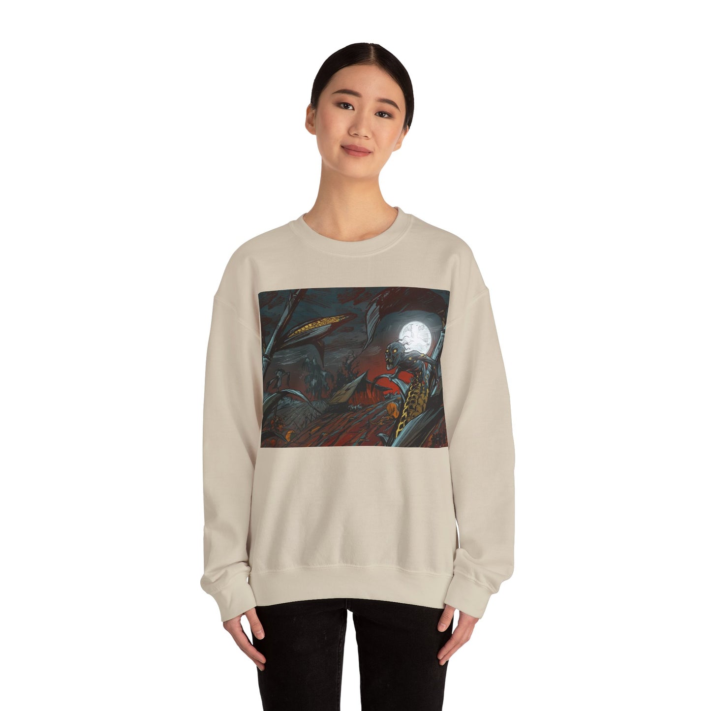 "Hey-Husk" Unisex Heavy Blend™ Crewneck Sweatshirt