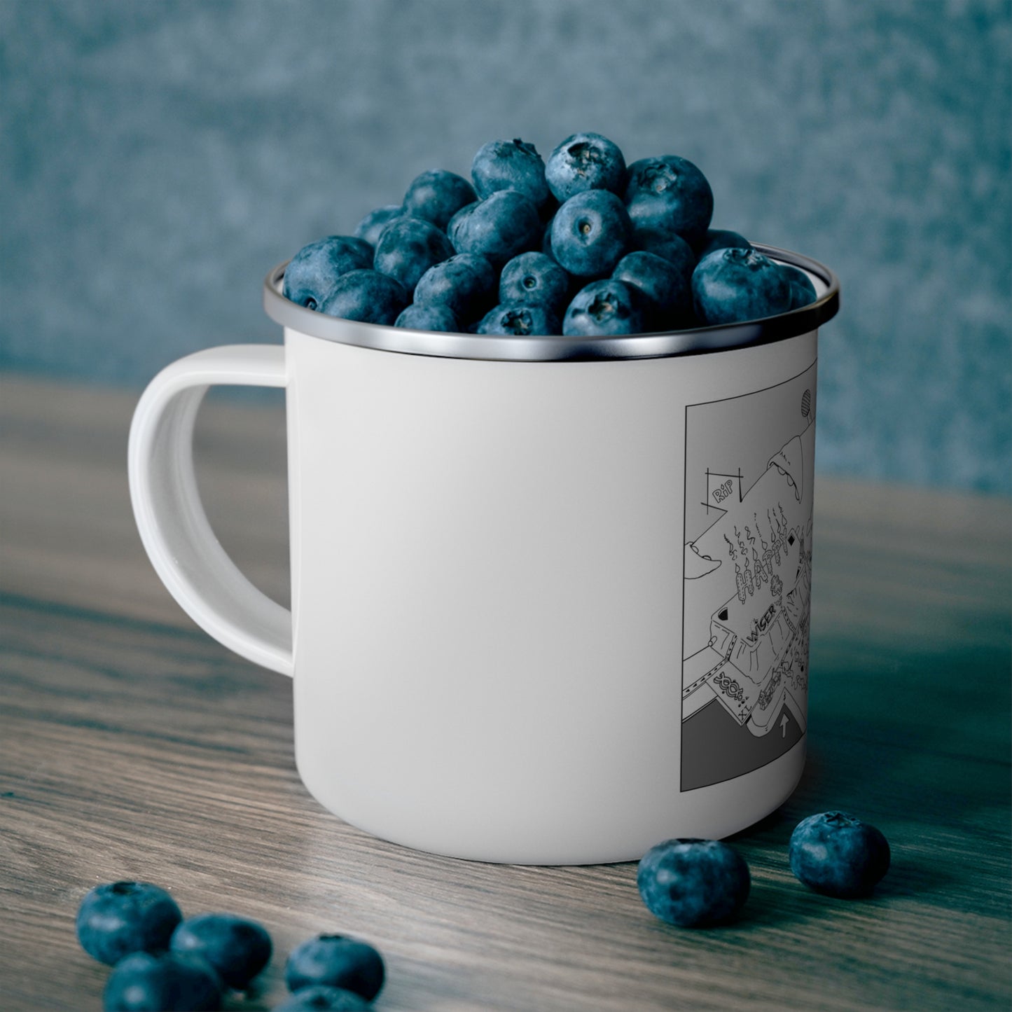 Enamel Camping Mug