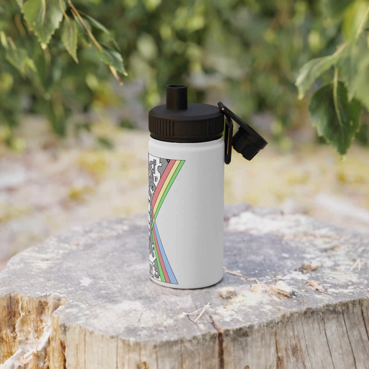 Stainless Steel Water Bottle, Sports Lid