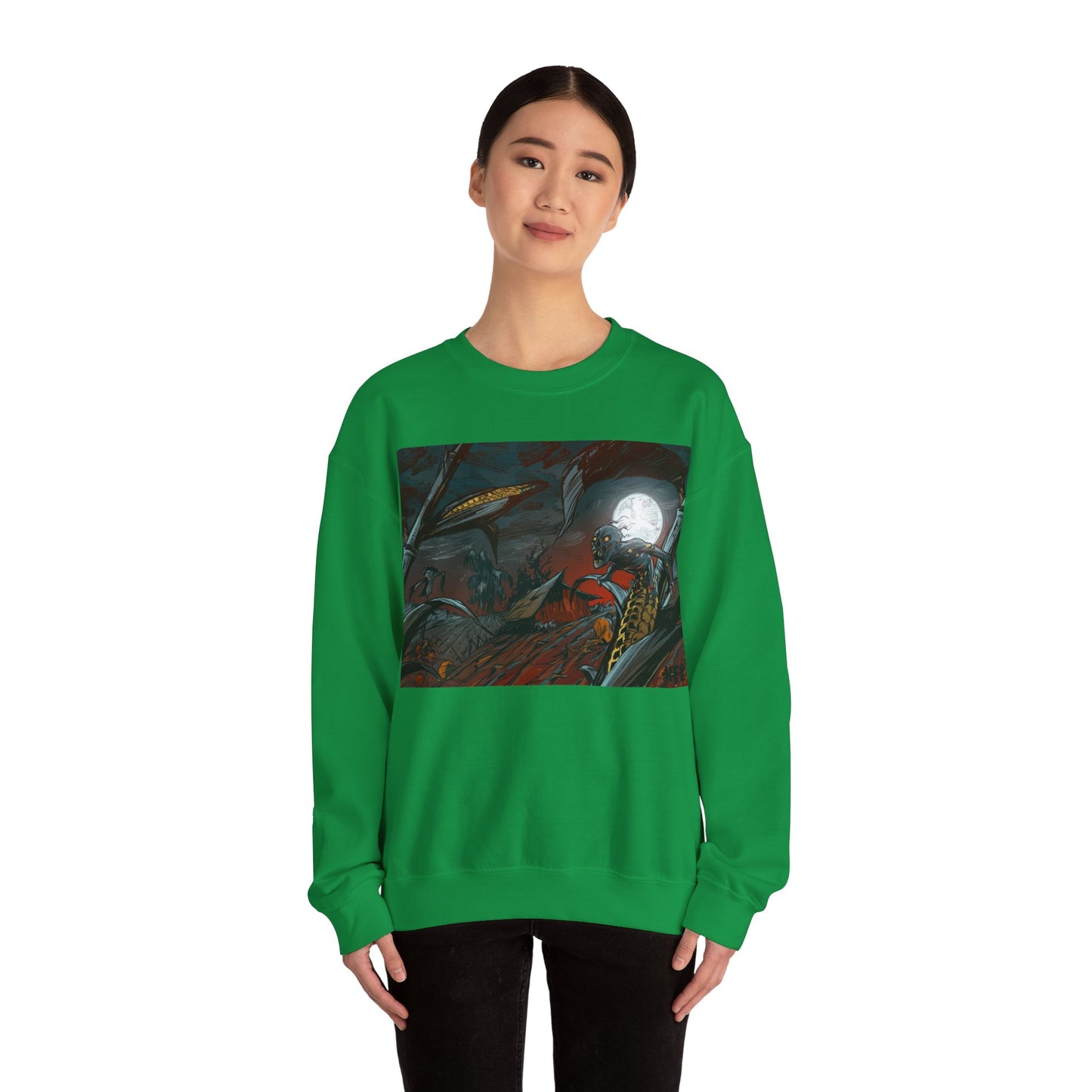 "Hey-Husk" Unisex Heavy Blend™ Crewneck Sweatshirt