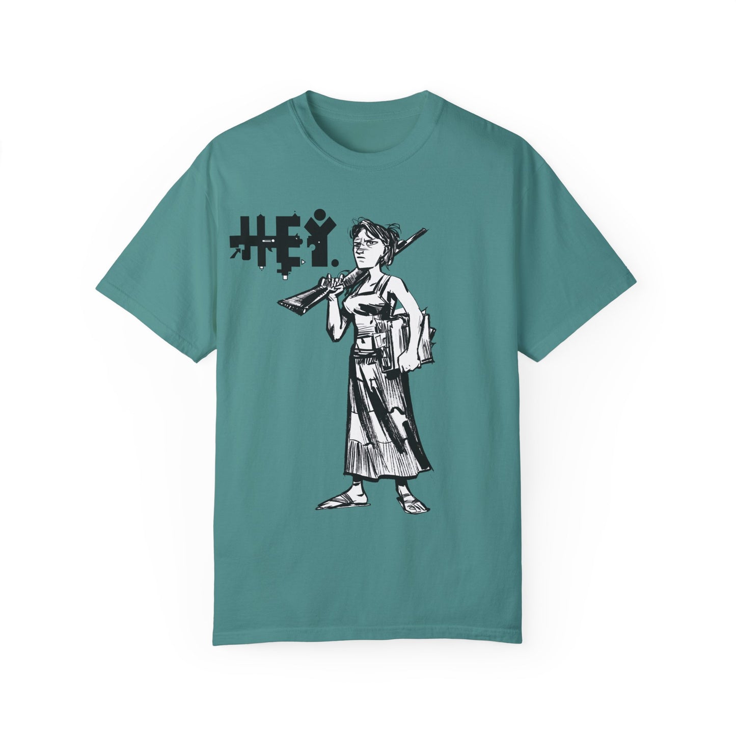 "Molly U-Hauly" Unisex Garment-Dyed T-shirt