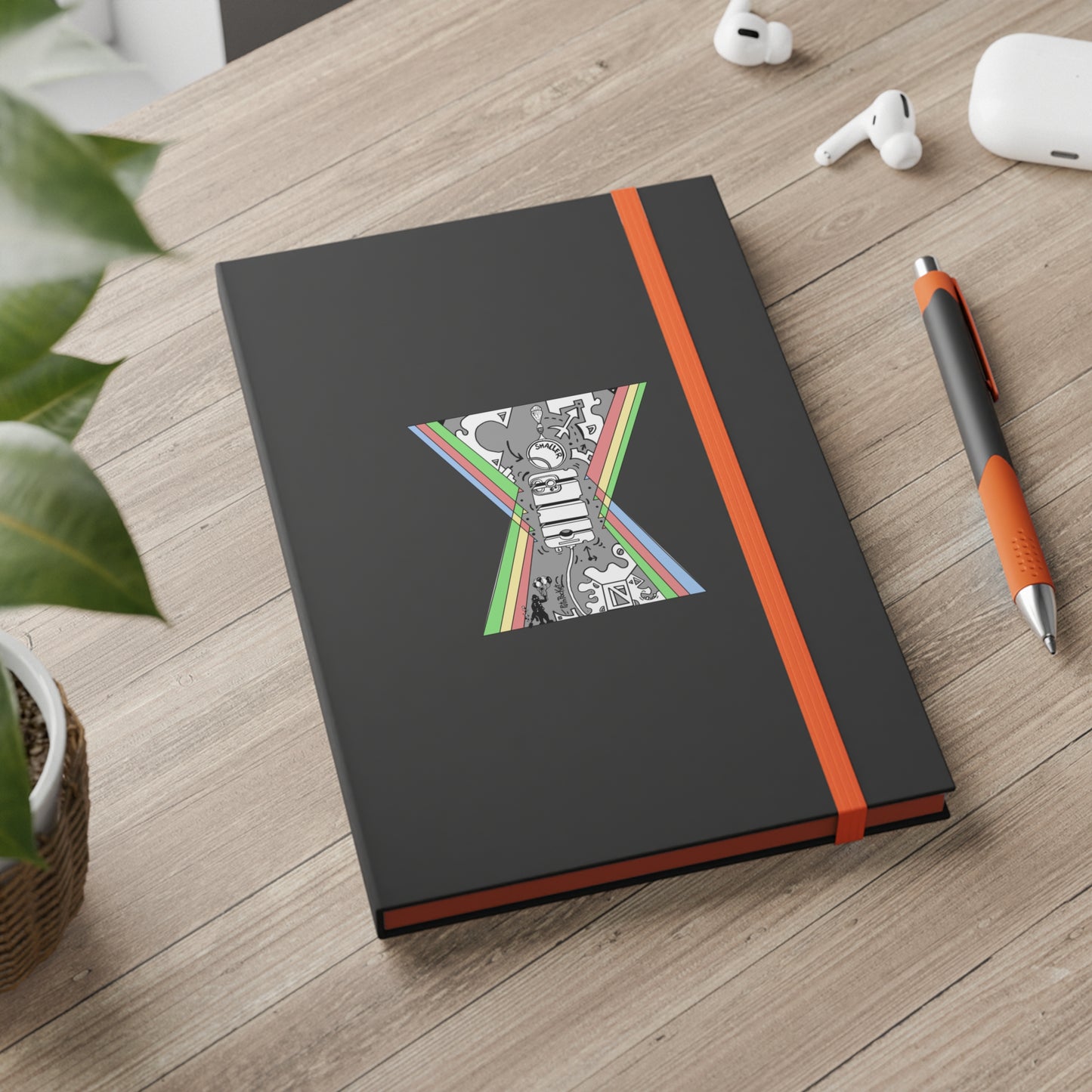 Color Contrast Notebook - Ruled