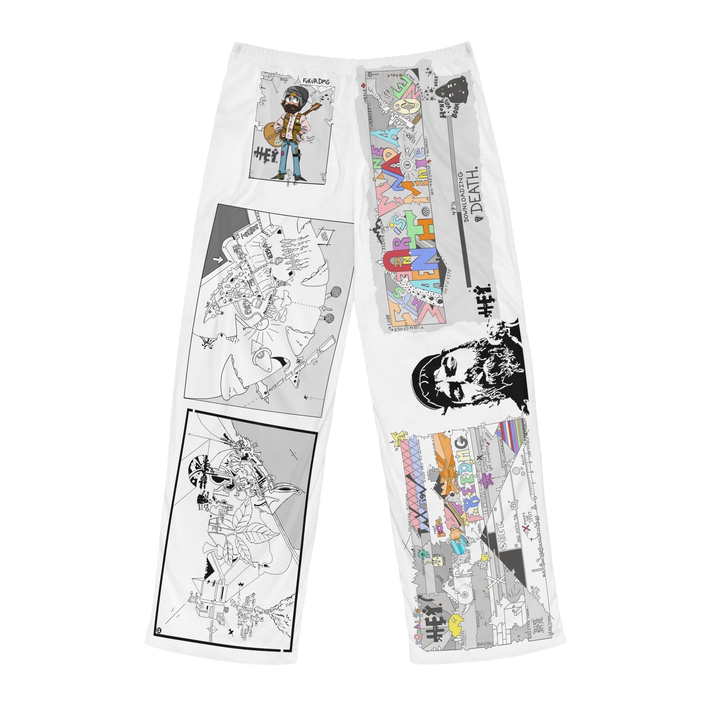 "Total Battle Armor - Bottom" Men's Pajama Pants (AOP)